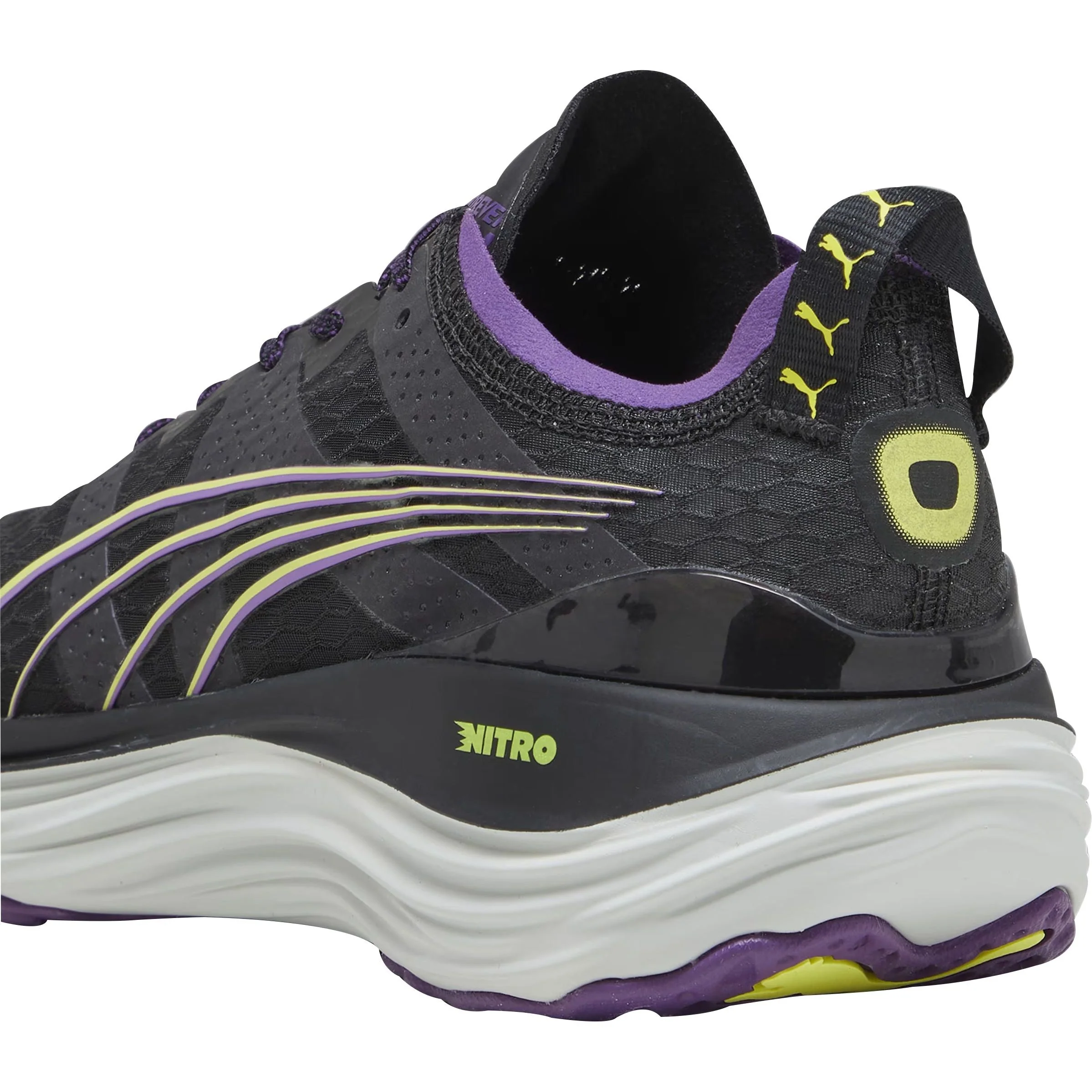 Puma ForeverRun Nitro WTR Womens Running Shoes - Black - Image 7