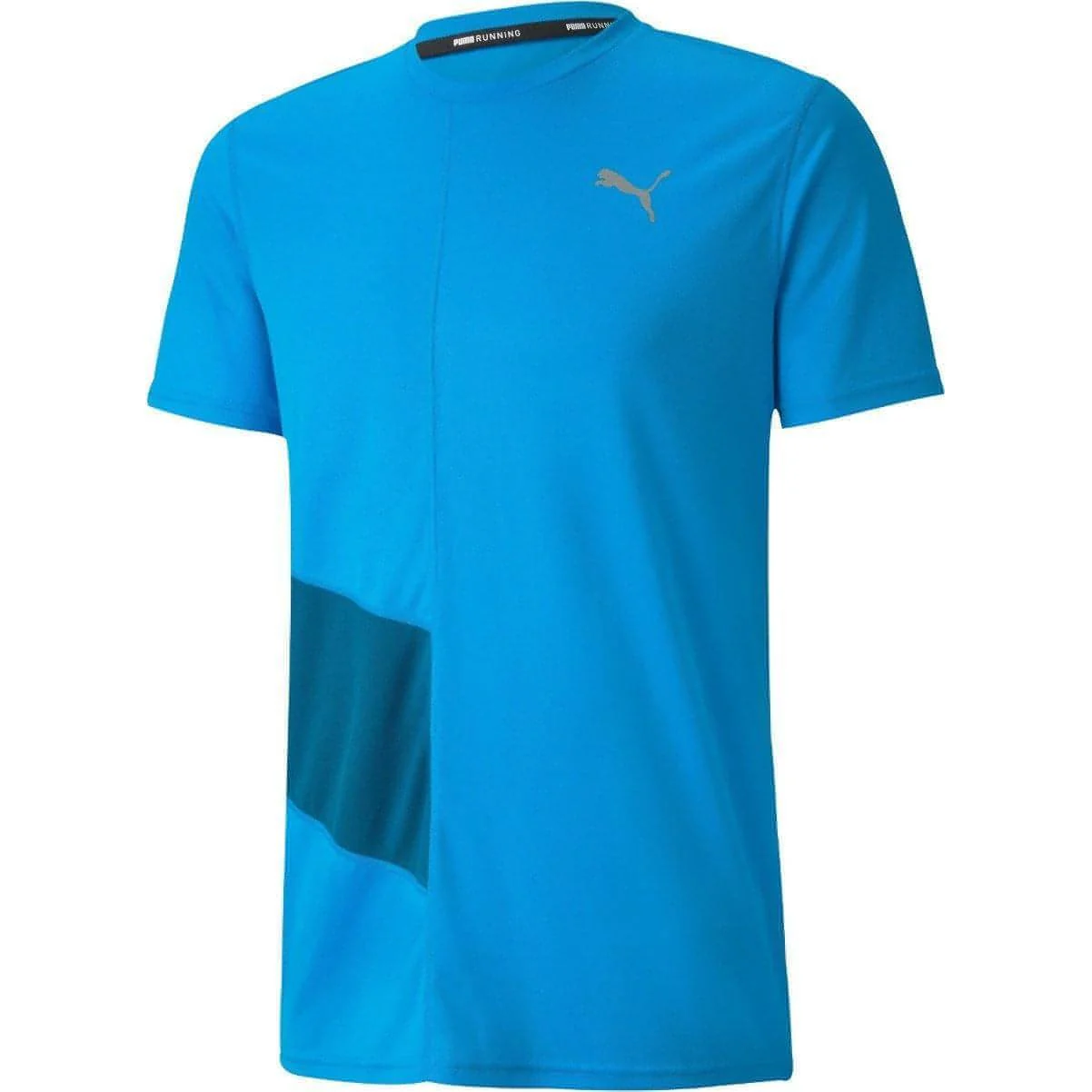Puma Ignite Short Sleeve Mens Running Top - Blue - Image 3