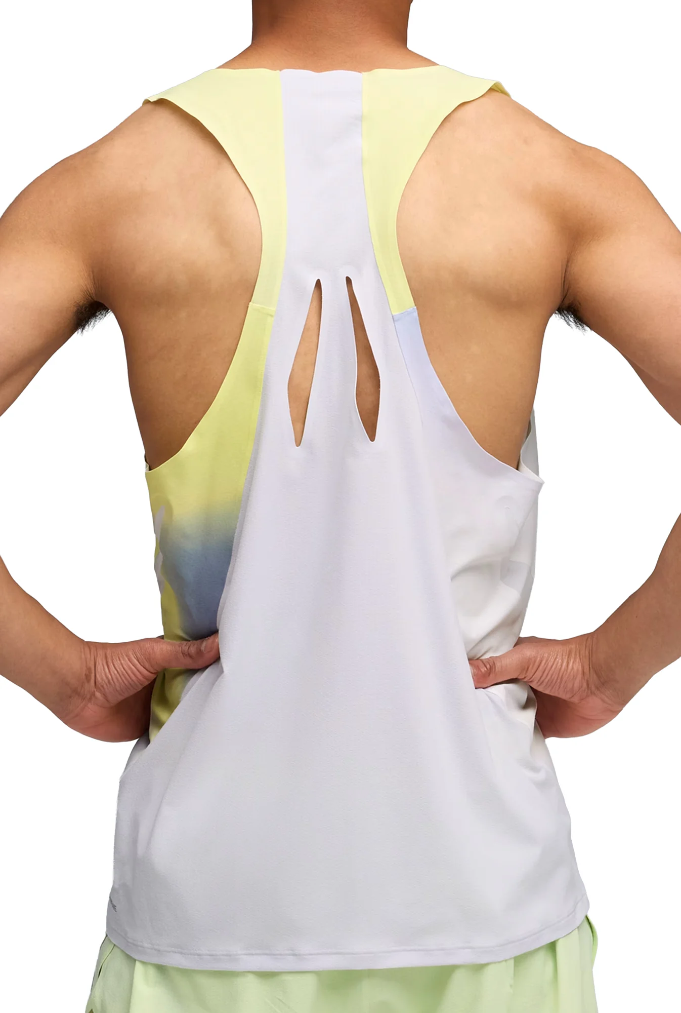 Puma LightSpeed UltraWeave Graphic Mens Running Vest - Grey - Image 2