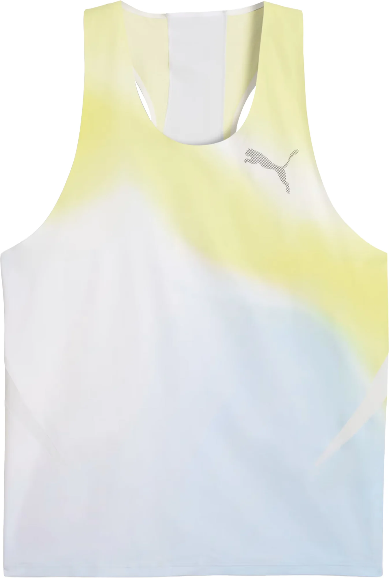 Puma LightSpeed UltraWeave Graphic Mens Running Vest - Grey - Image 3