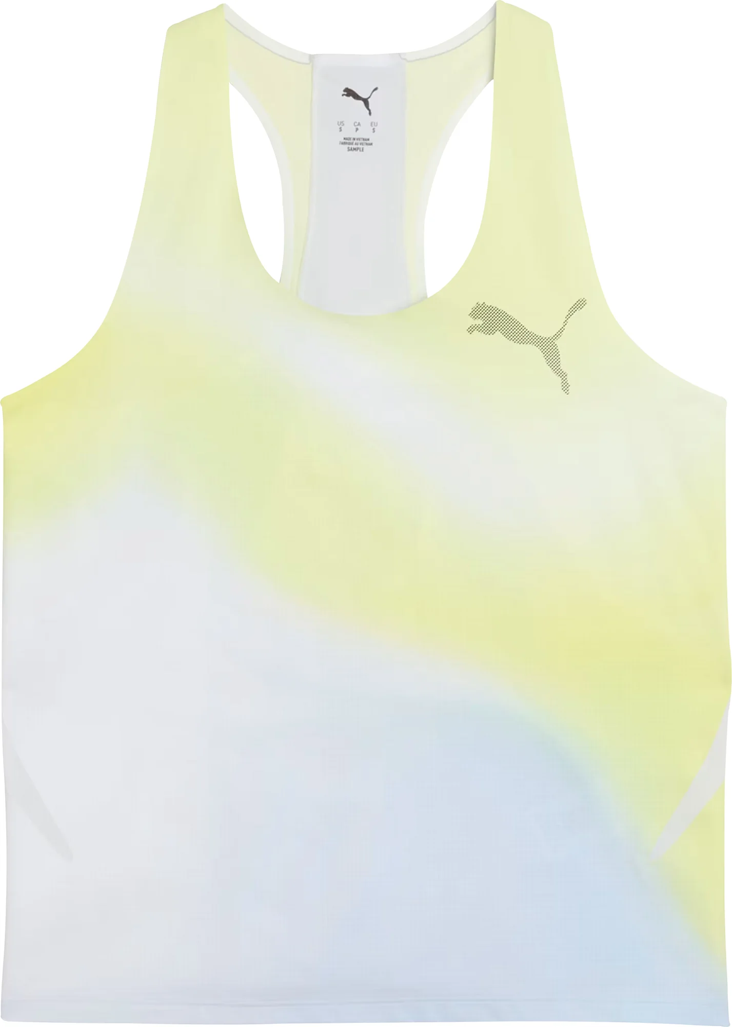 Puma LightSpeed UltraWeave Graphic Womens Running Vest Tank Top - Grey - Image 5