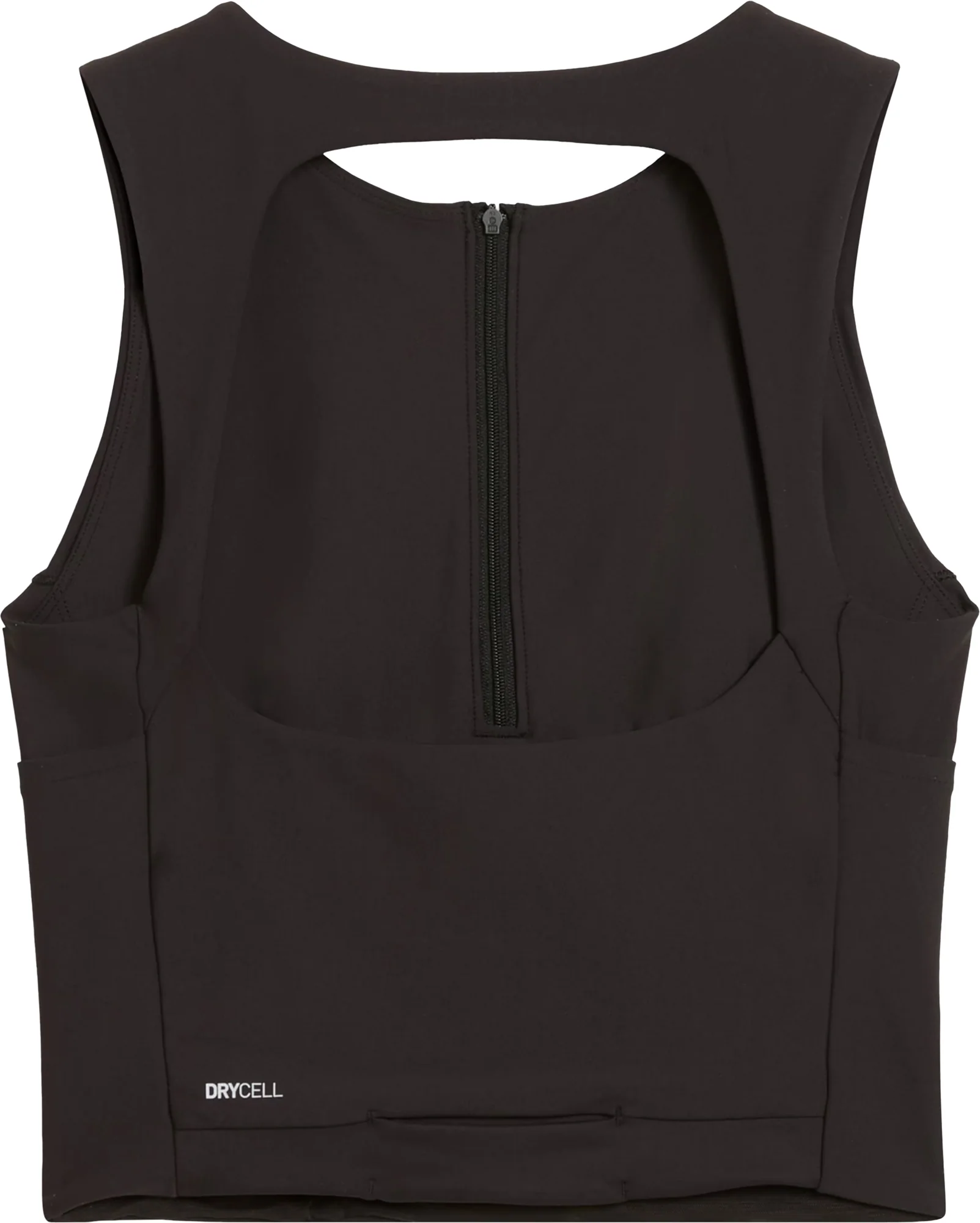 Puma LightStride Womens Running Crop Top - Black - Image 6