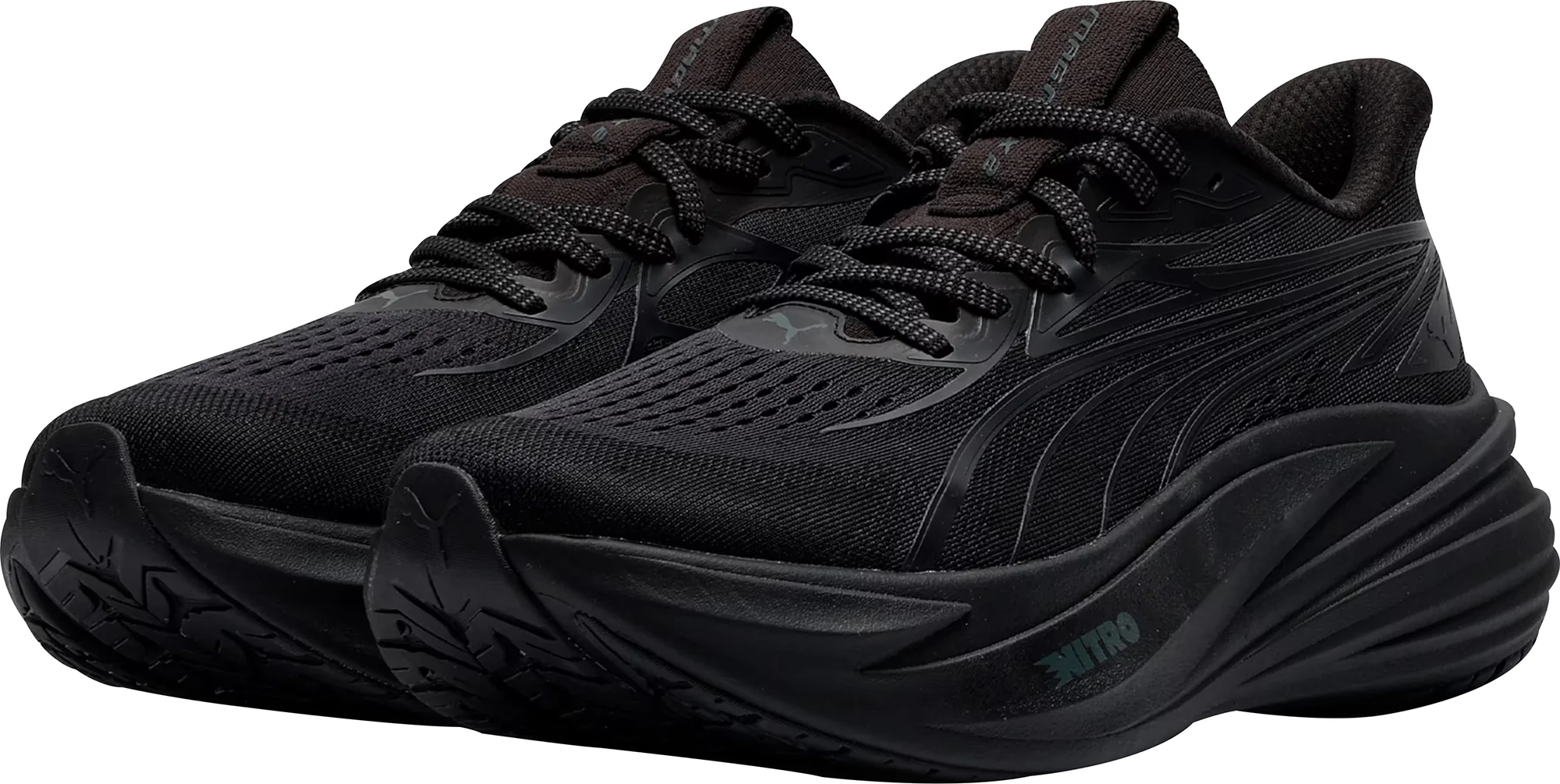 Puma MagMax Nitro 2 Mens Running Shoes - Black - Image 5