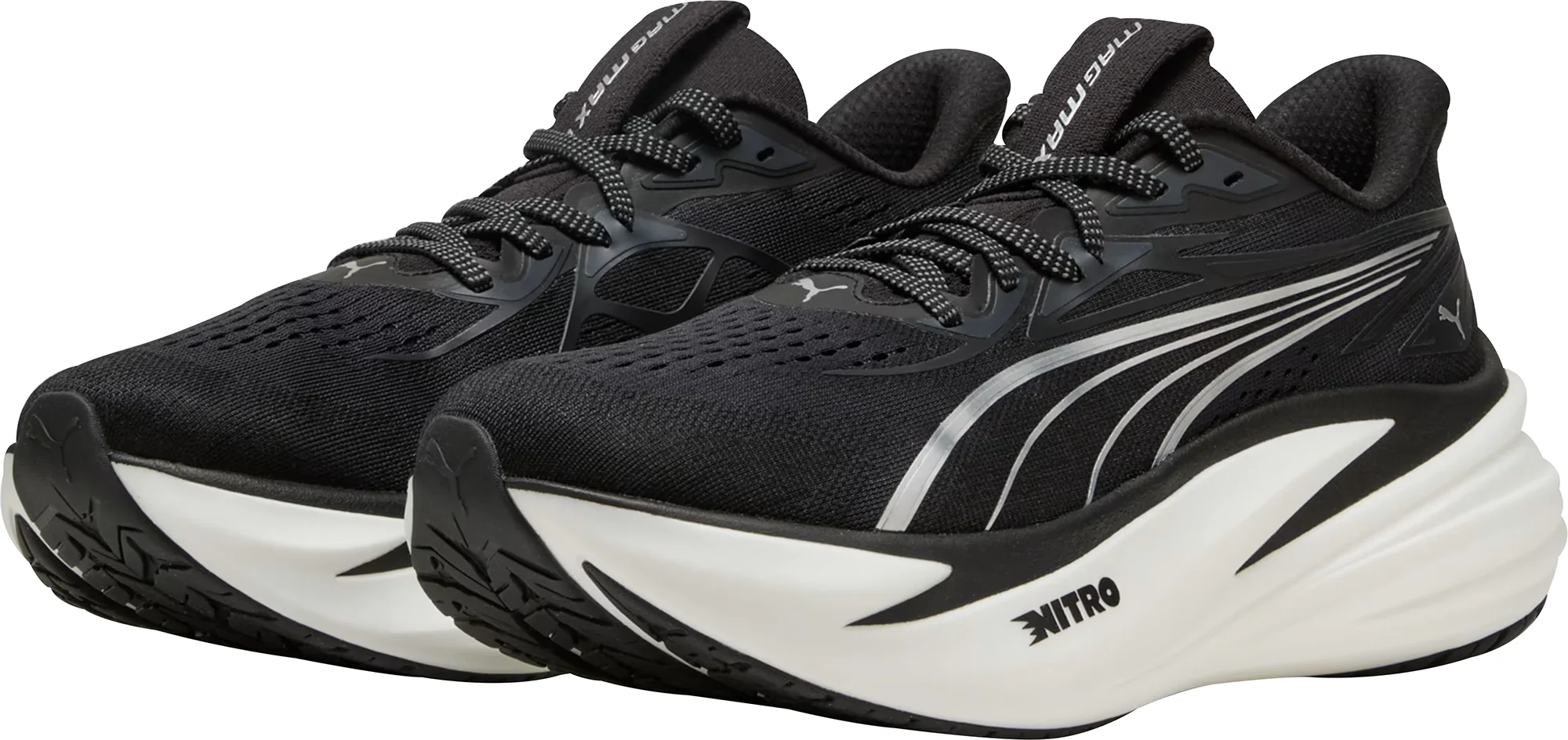 Puma MagMax Nitro 2 Mens Running Shoes - Black - Image 5