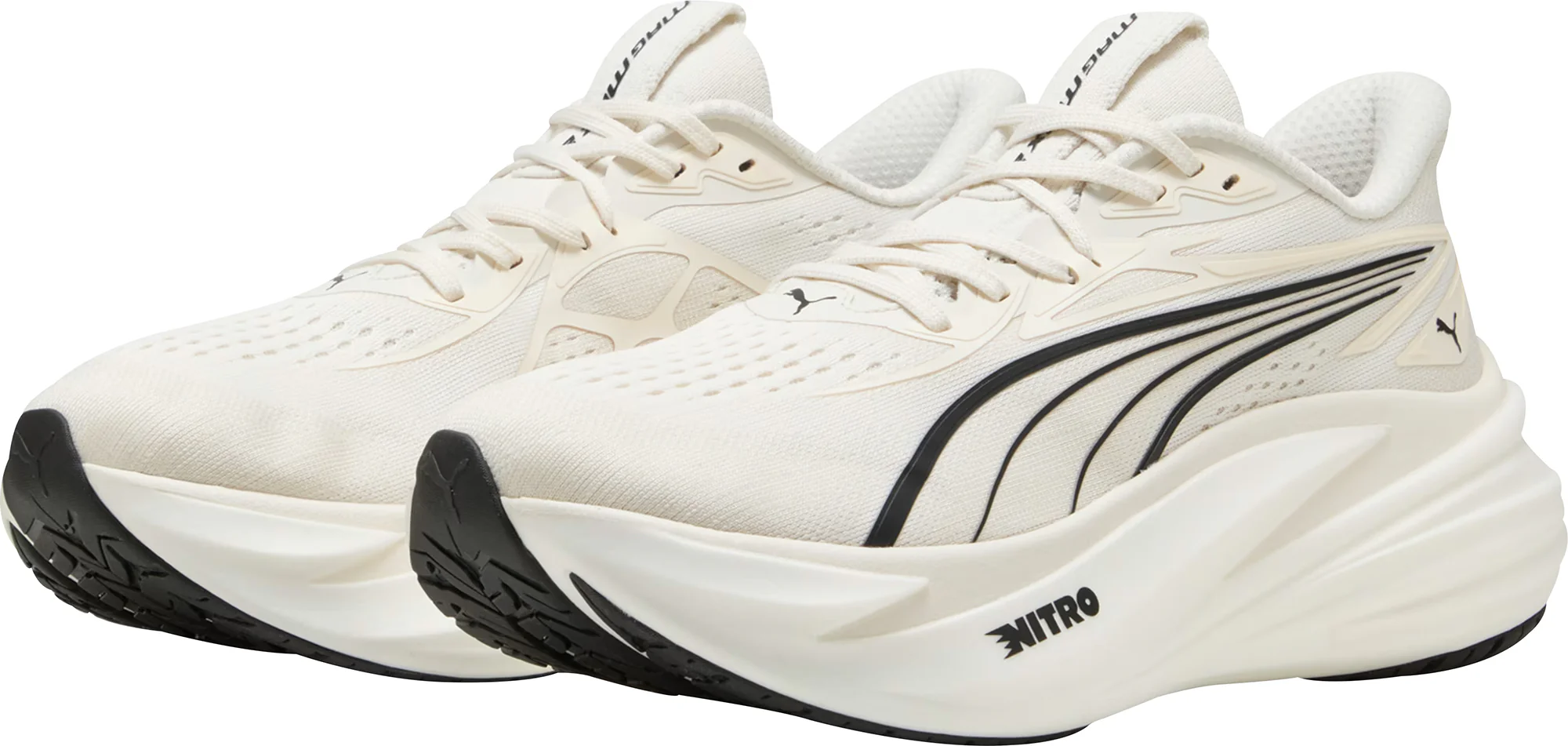 Puma MagMax Nitro 2 Mens Running Shoes - White - Image 5