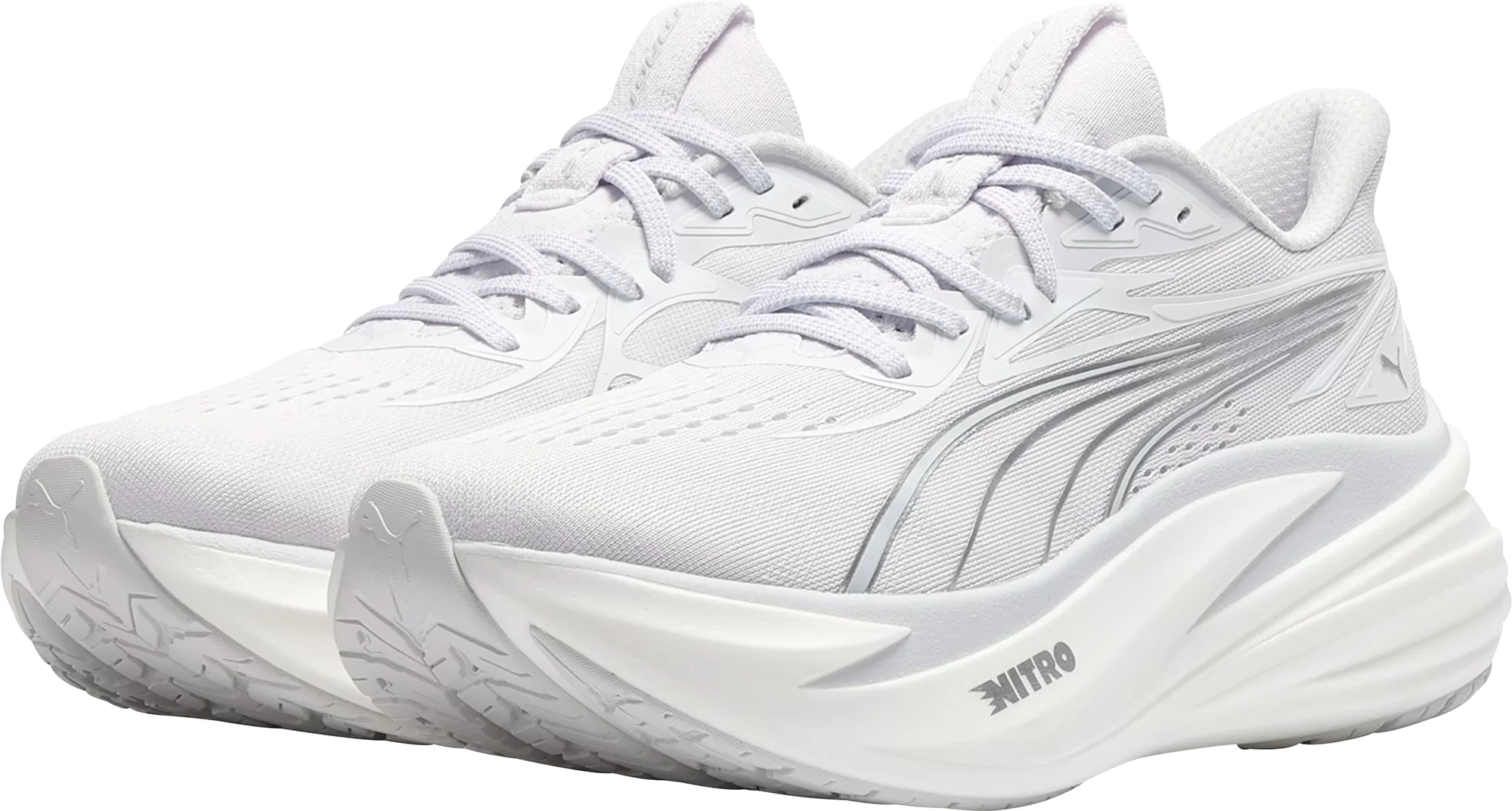 Puma MagMax Nitro 2 Mens Running Shoes - White - Image 5