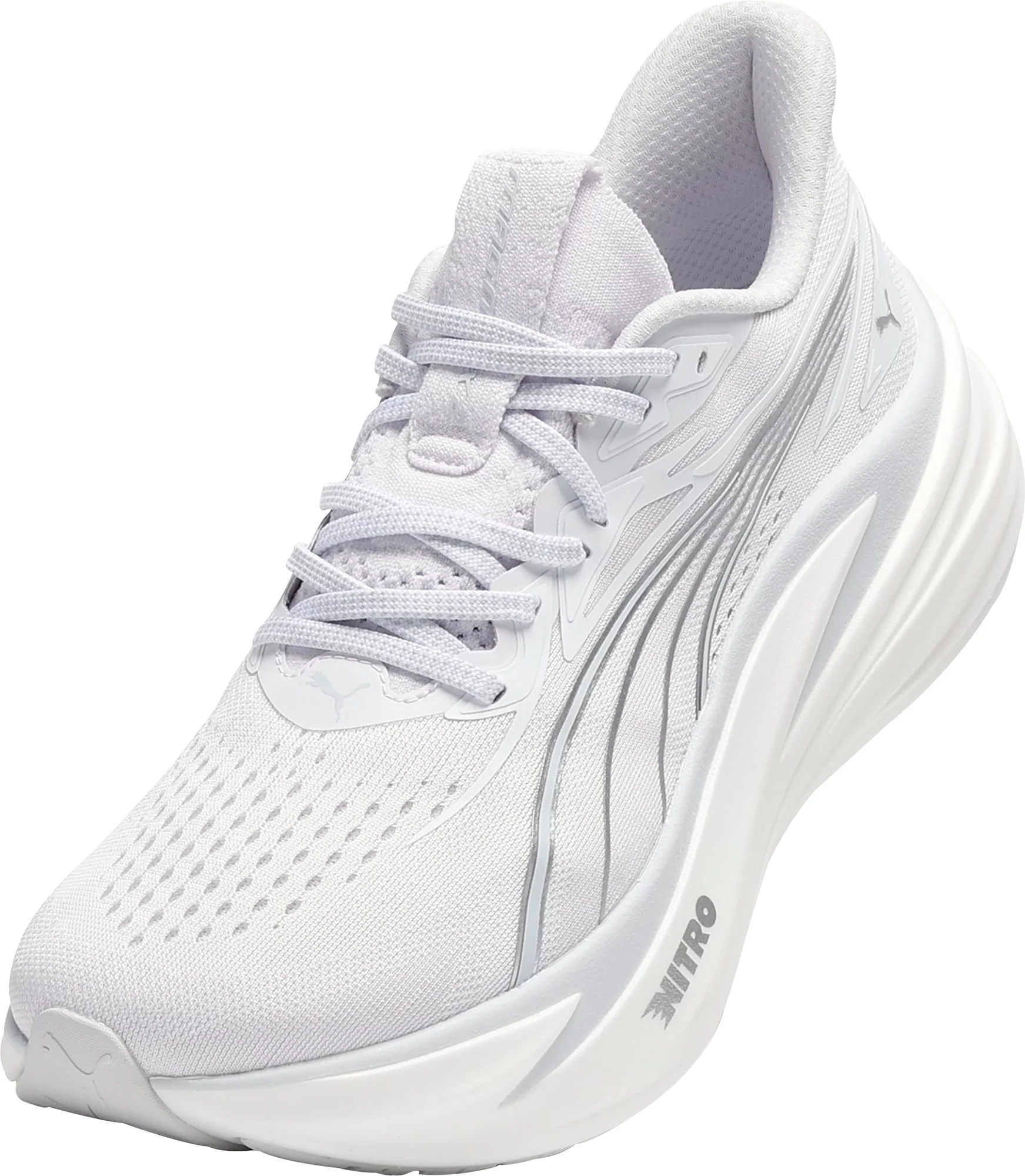 Puma MagMax Nitro 2 Mens Running Shoes - White - Image 7