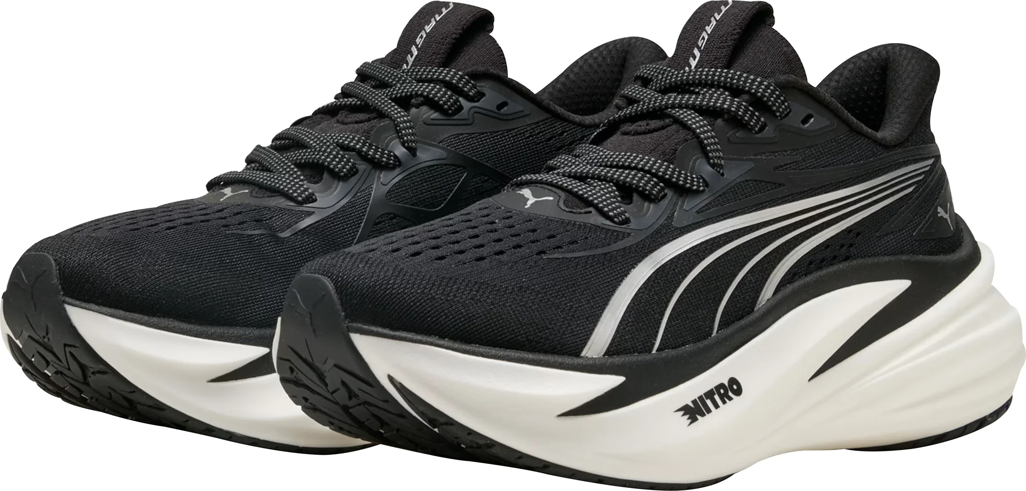 Puma MagMax Nitro 2 Womens Running Shoes - Black - Image 5