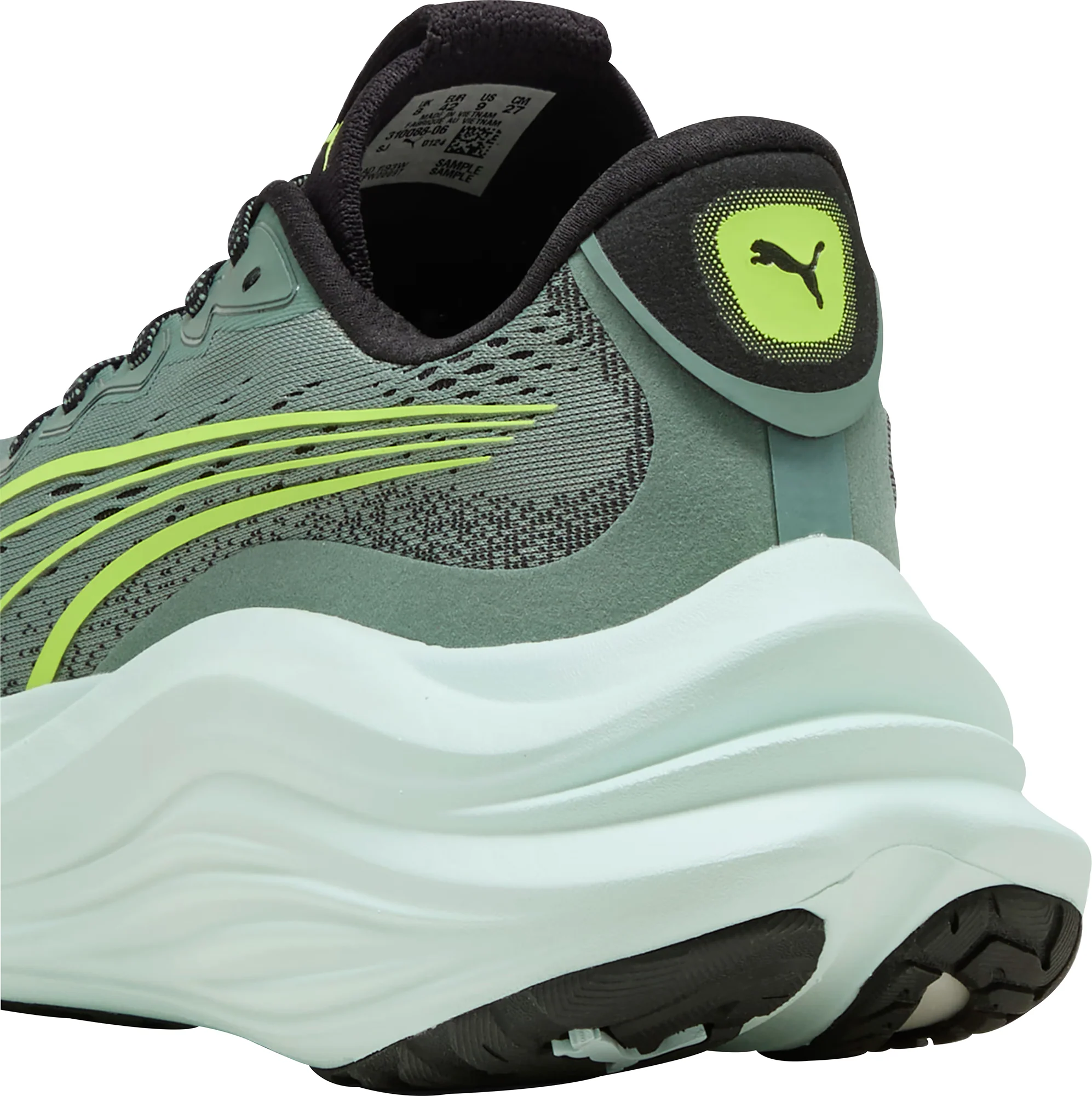 Puma MagMax Nitro Mens Running Shoes - Green - Image 6