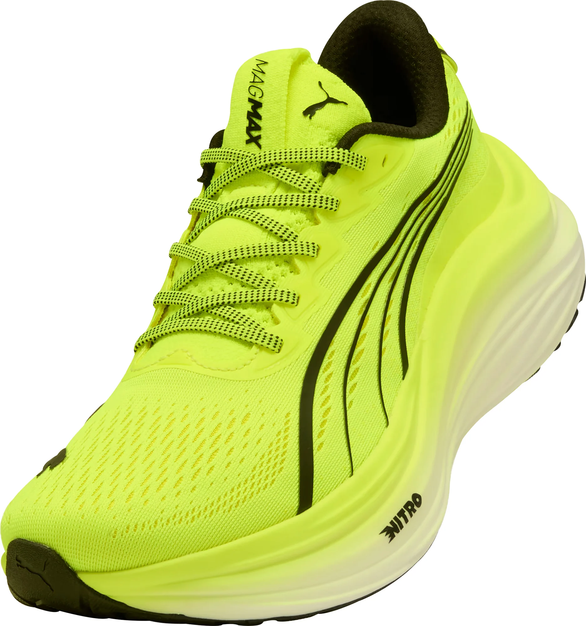 Puma MagMax Nitro Mens Running Shoes - Yellow - Image 7