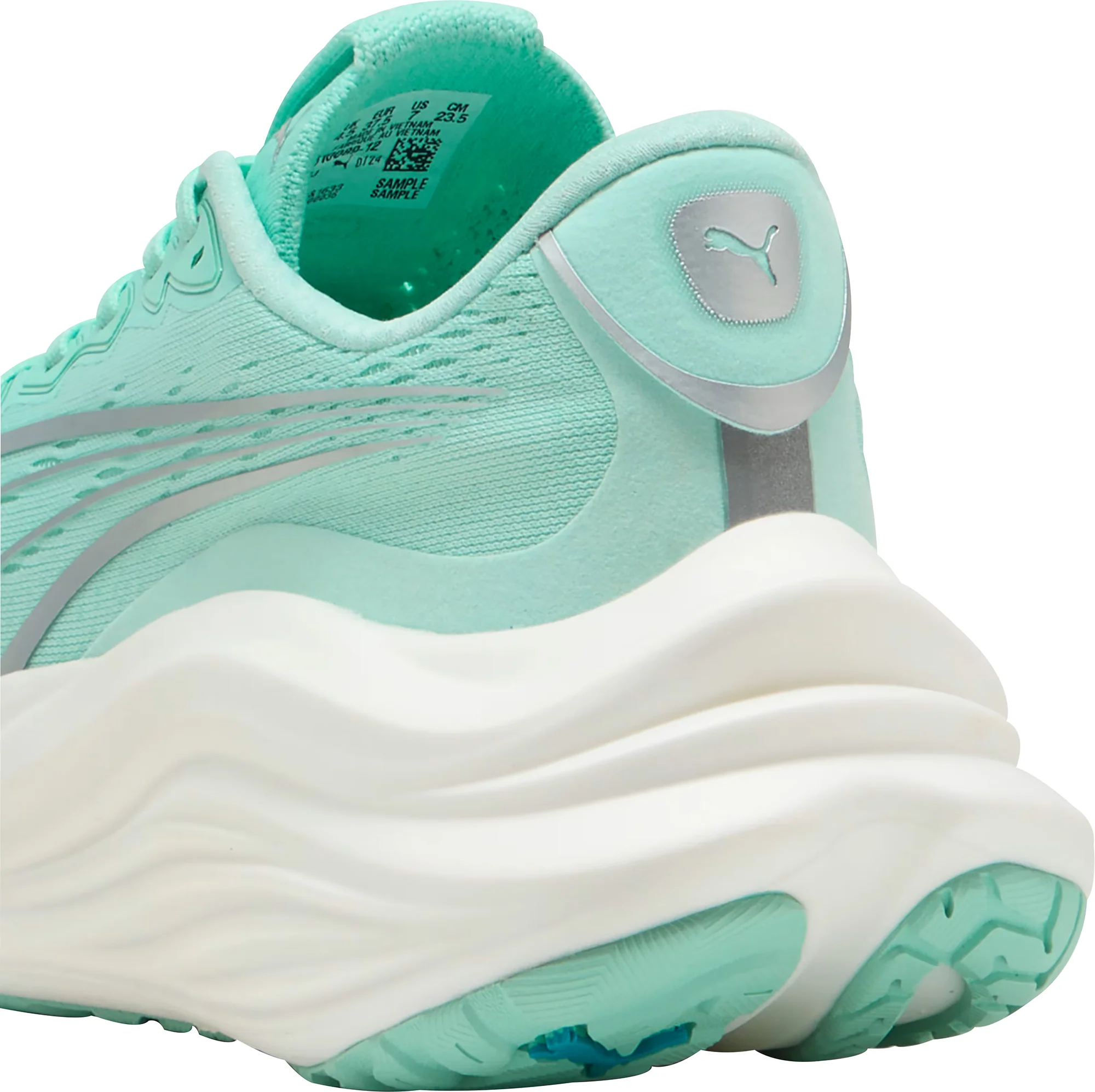 Puma MagMax Nitro Womens Running Shoes - Green - Image 6