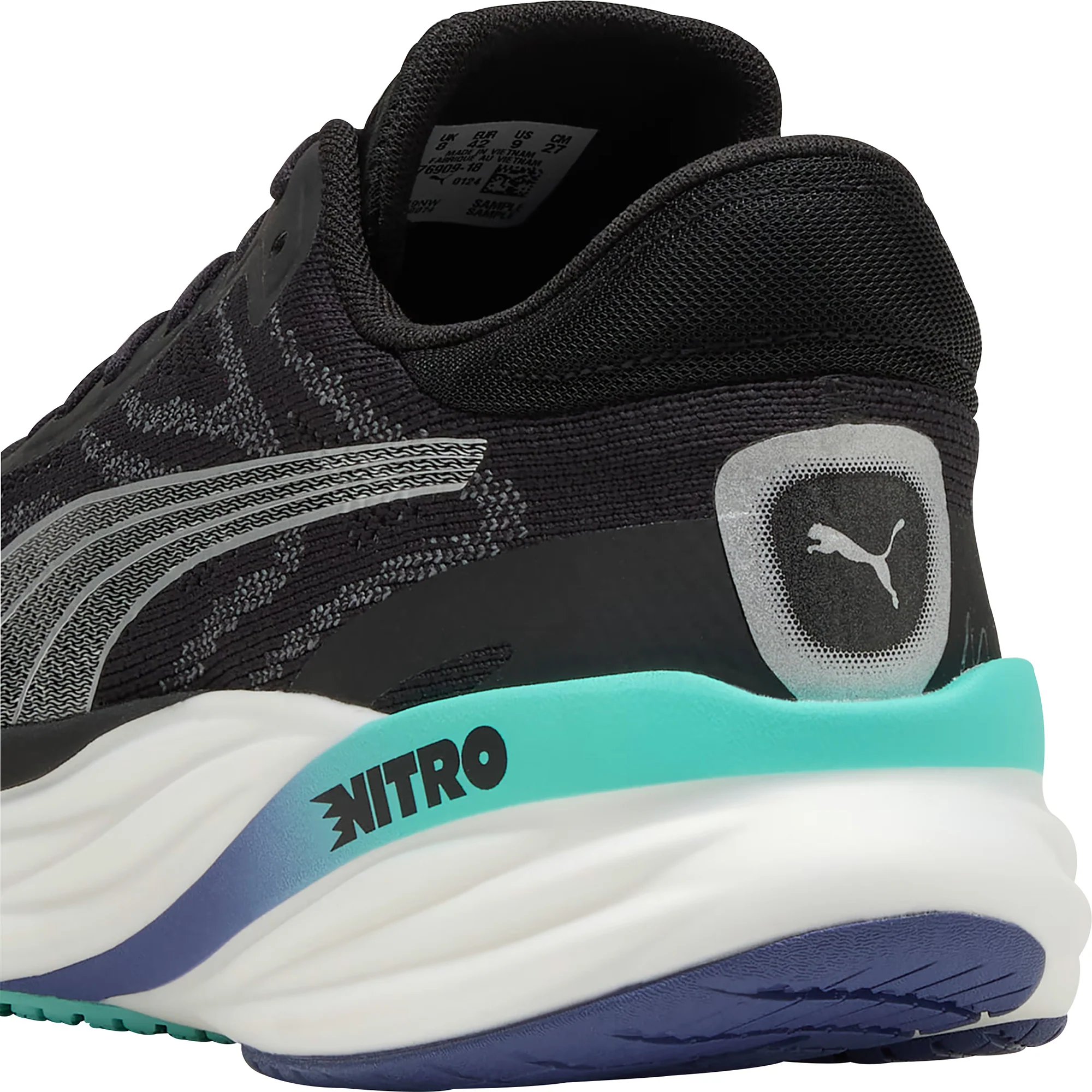 Puma Magnify Nitro 2 Mens Running Shoes - Black - Image 6