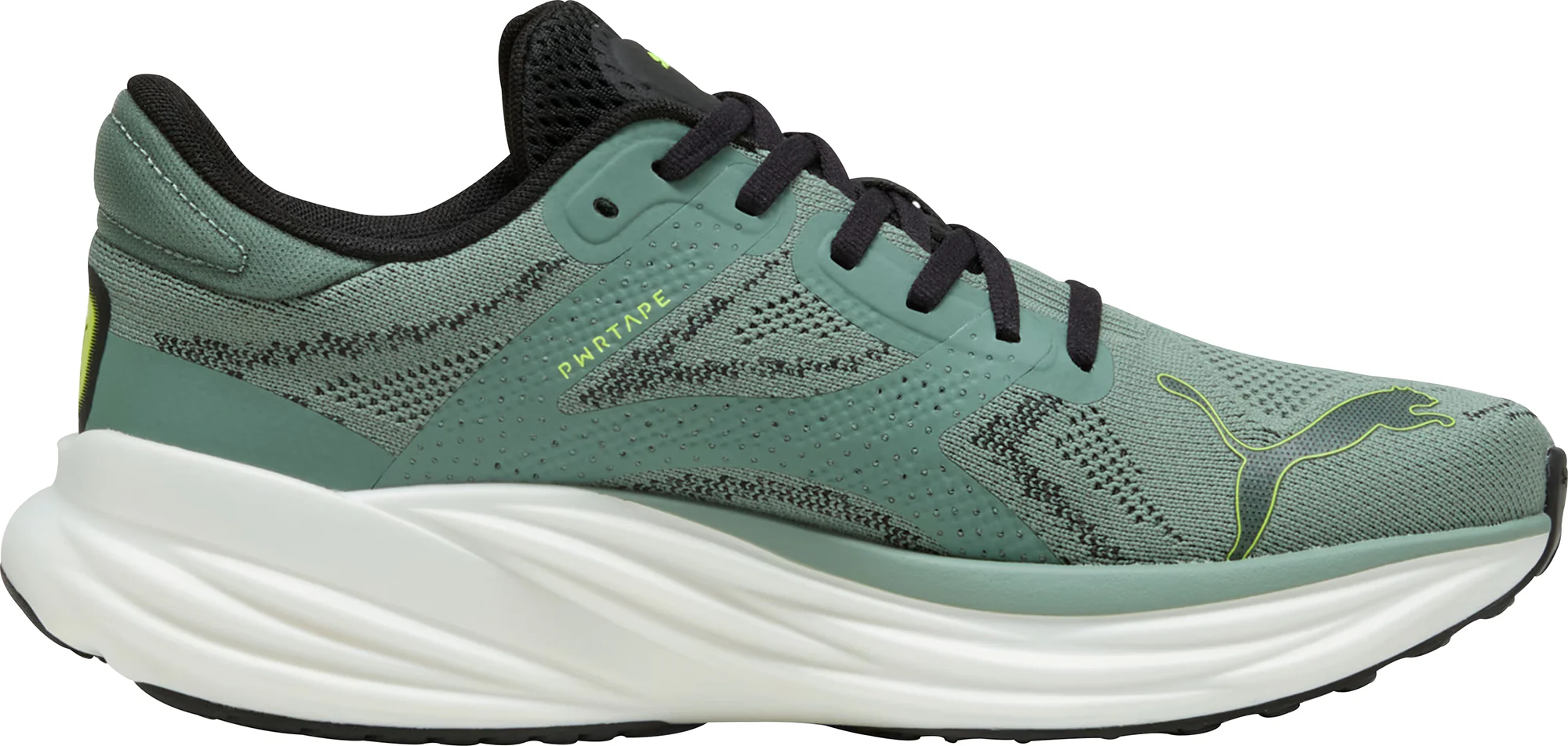 Puma Magnify Nitro 2 Mens Running Shoes - Green - Image 3