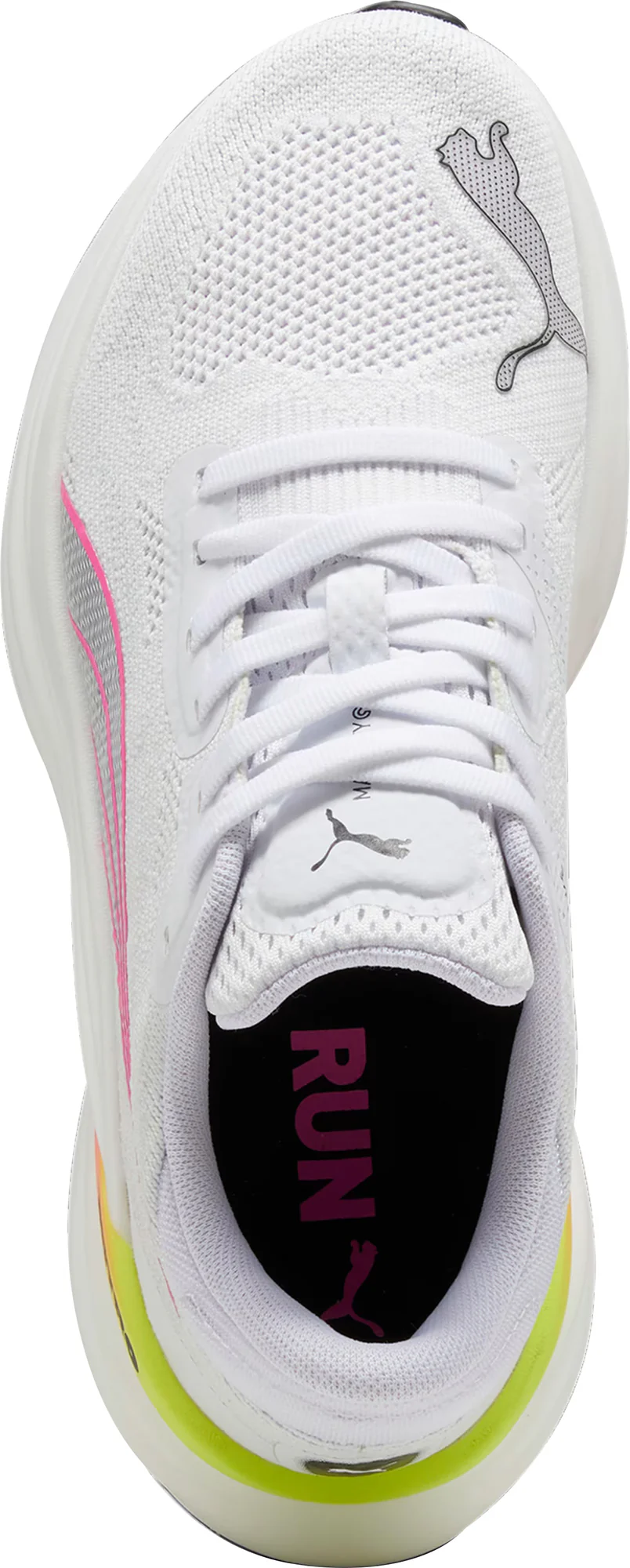 Puma Magnify Nitro 2 Womens Running Shoes - White - Image 4