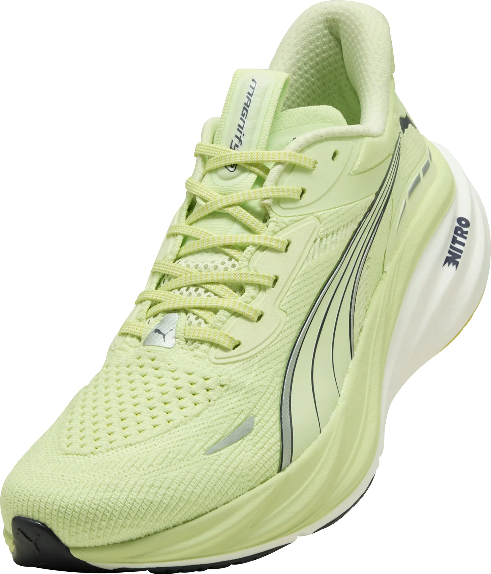 Puma Magnify Nitro 3 Mens Running Shoes - Green - Image 7