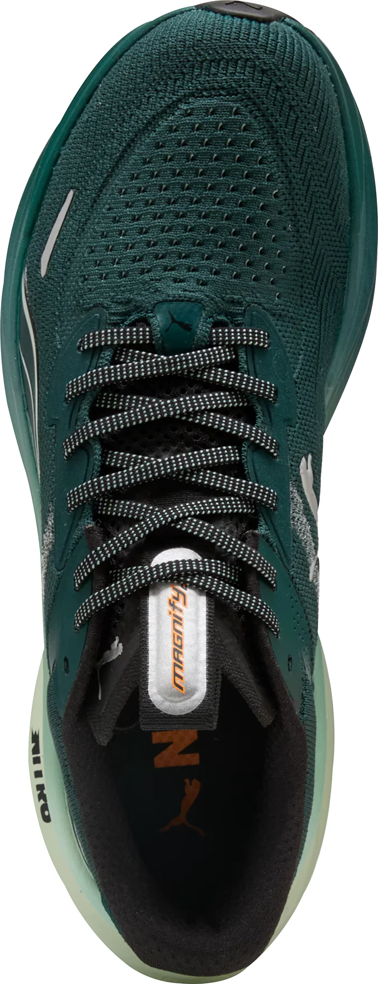 Puma Magnify Nitro 3 Mens Running Shoes - Green - Image 4