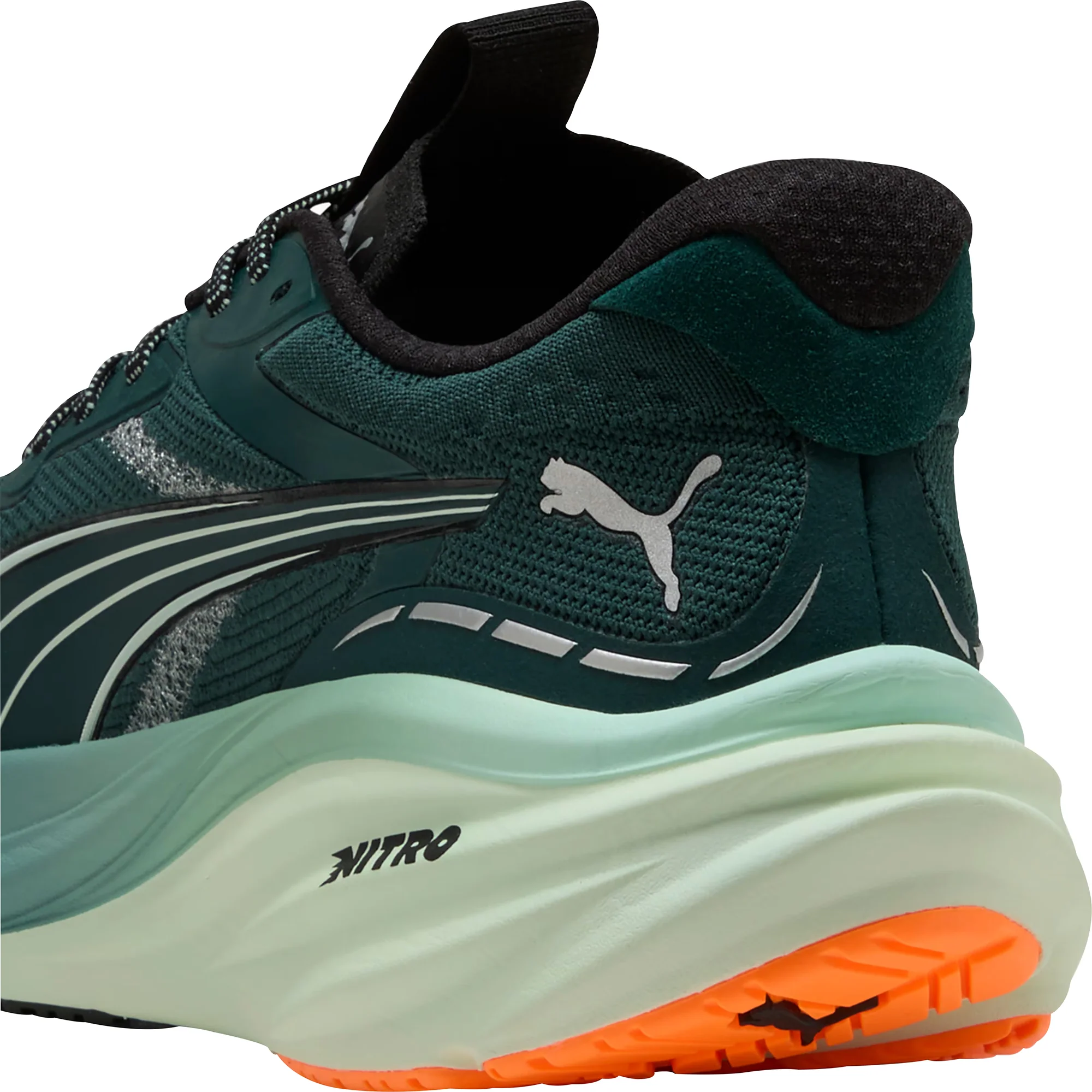 Puma Magnify Nitro 3 Mens Running Shoes - Green - Image 6