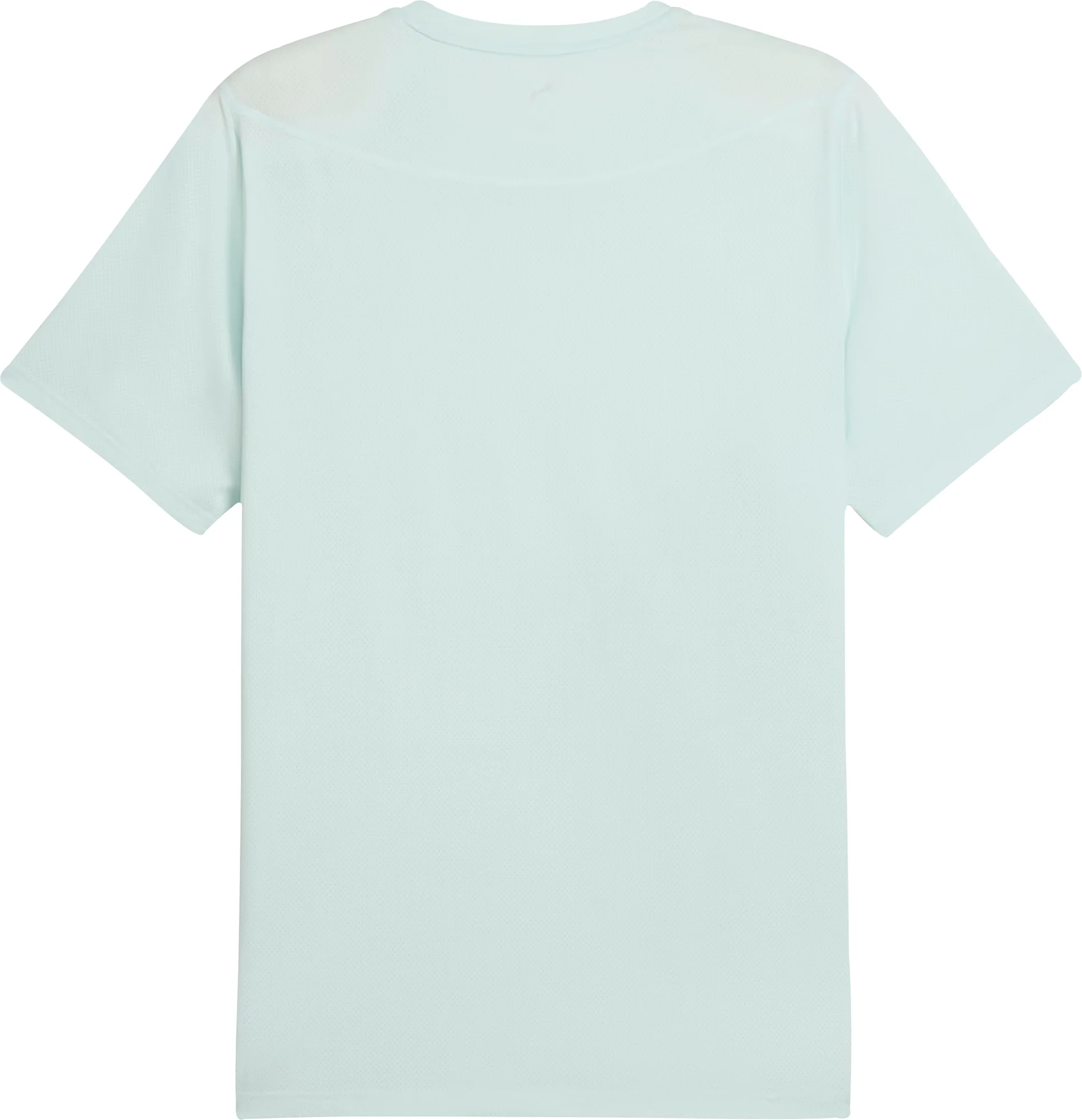 Puma Mesh Graphic Short Sleeve Mens Running Top - Blue - Image 5