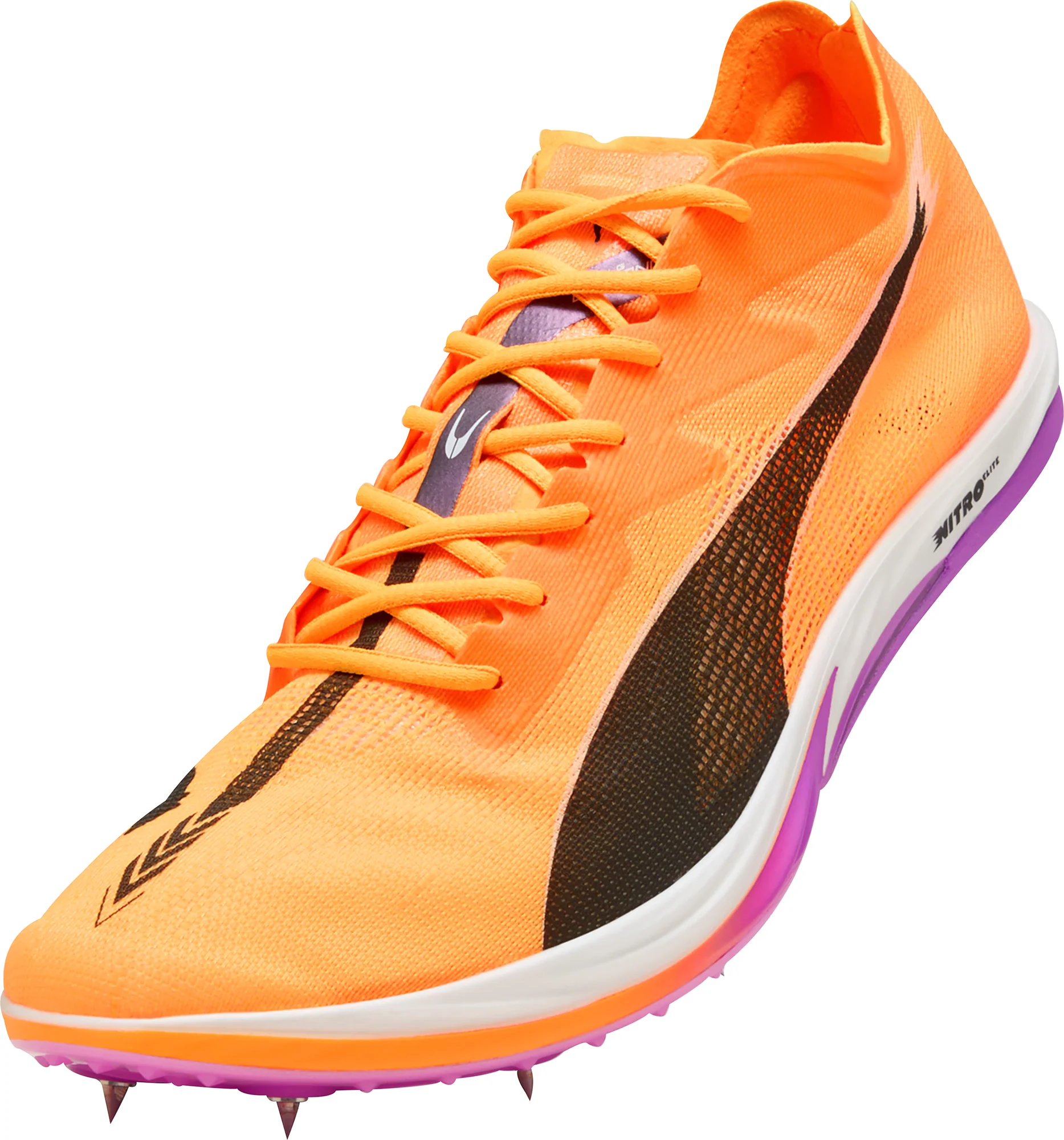Puma Nitro Elite 3 Long Distance Running Spikes - Orange - Image 7
