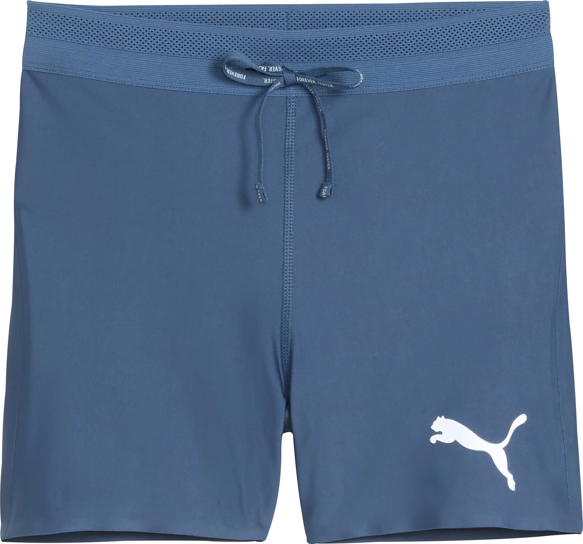 Puma Raceday Ultraform 3 Inch Womens Short Running Tights - Blue - Image 3