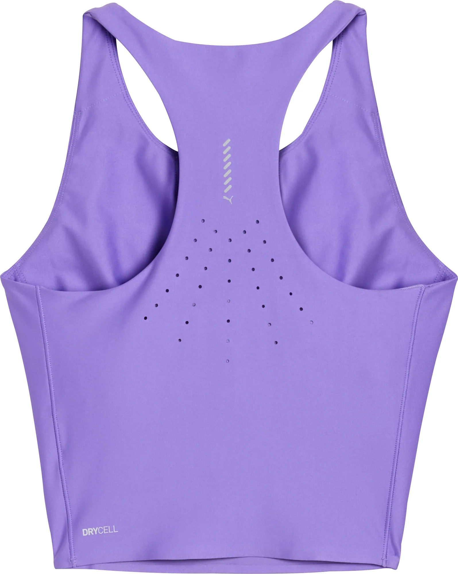 Puma Raceday UltraForm Womens Running Crop Top - Purple - Image 6