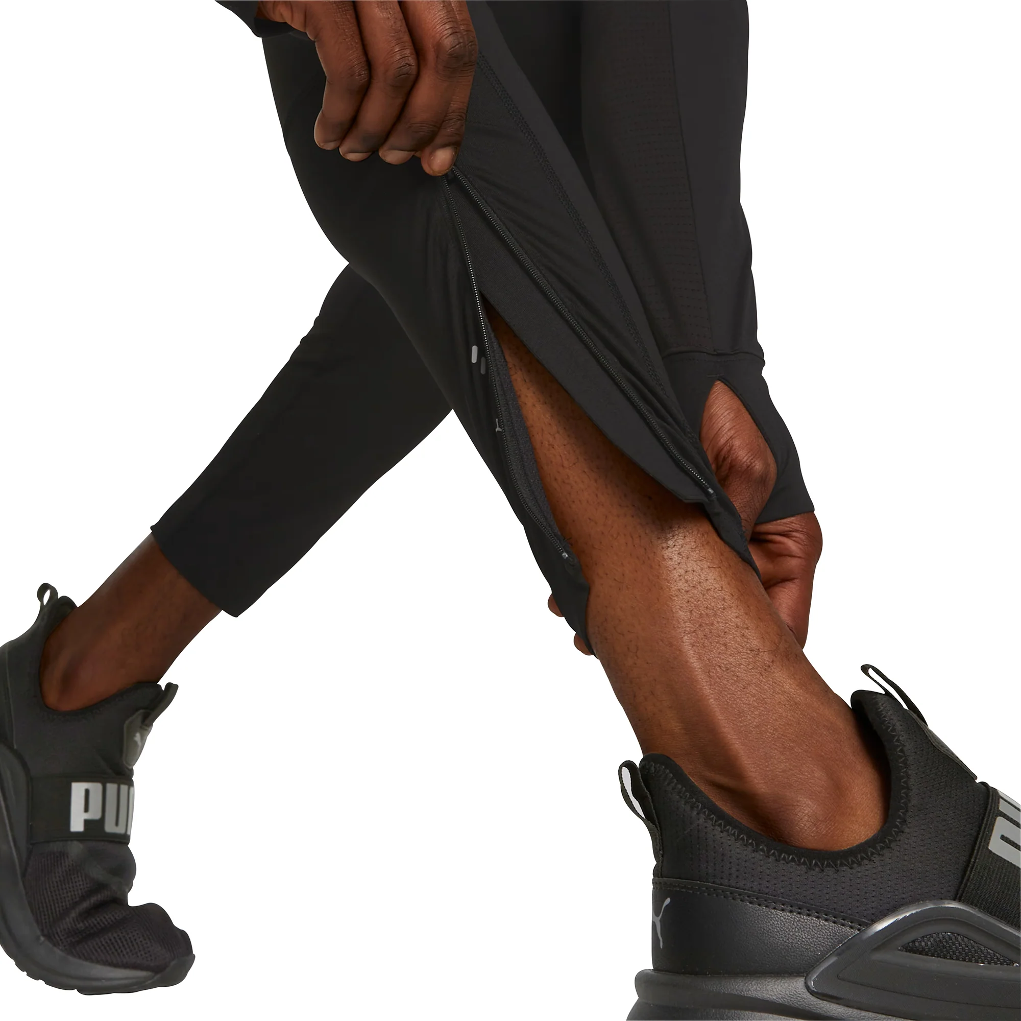 Puma Run Favourite Mens Long Running Tights - Black - Image 4