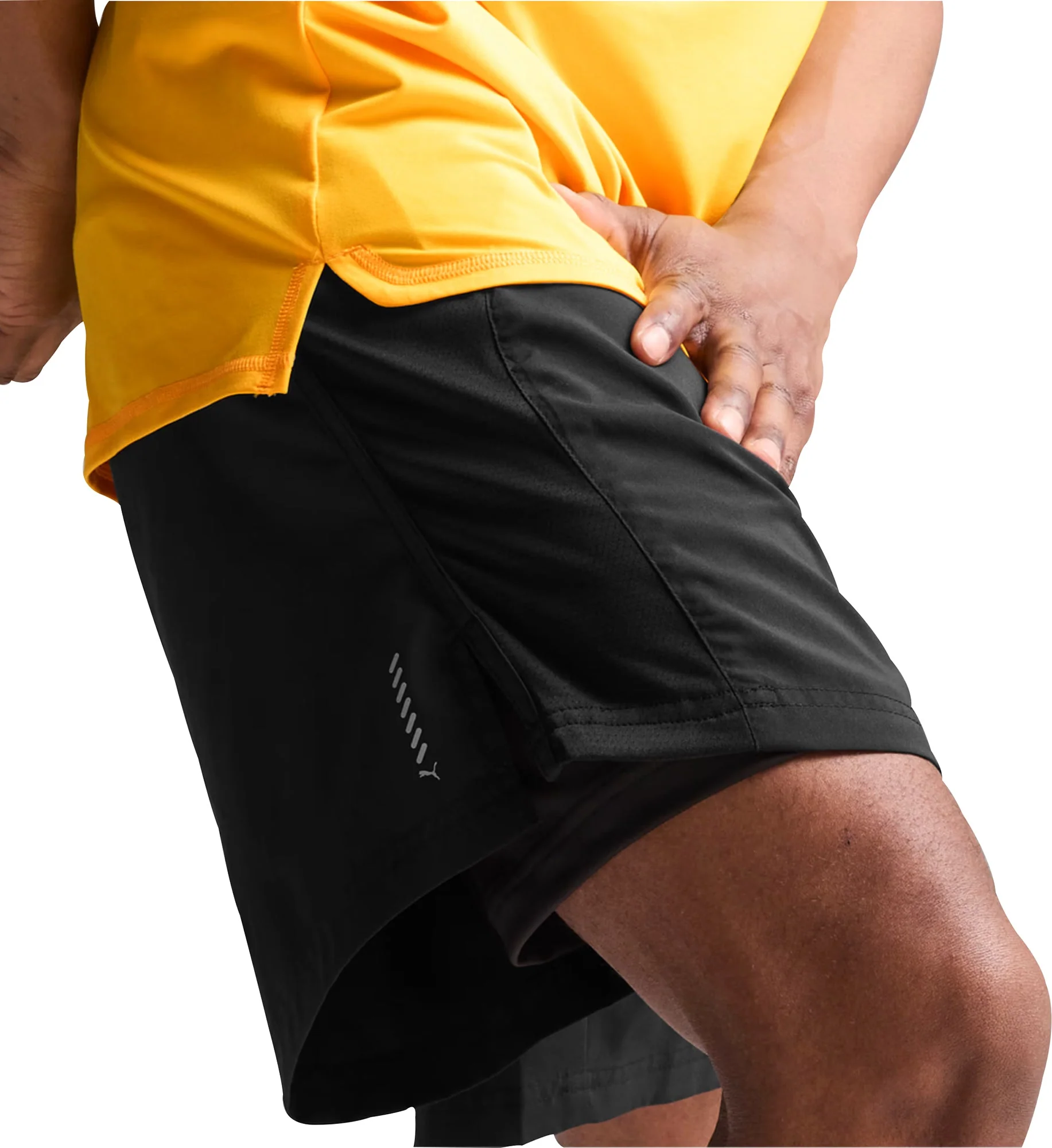 Puma Run Favourite Velocity 2 In 1 Mens Running Shorts - Black - Image 2