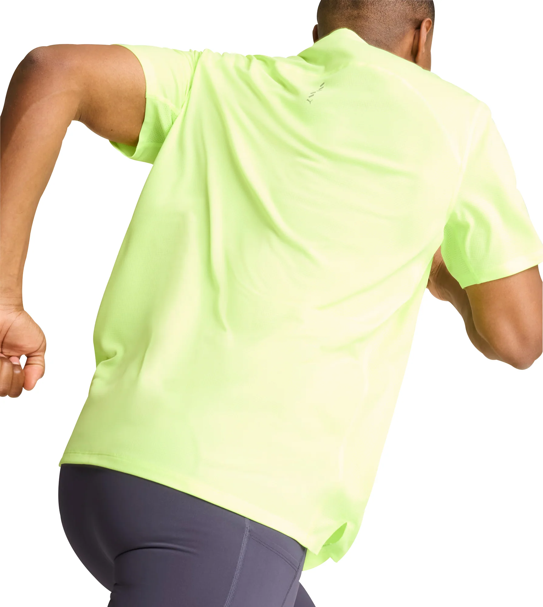 Puma Run Favourite Velocity Short Sleeve Mens Running Top - Green - Image 2
