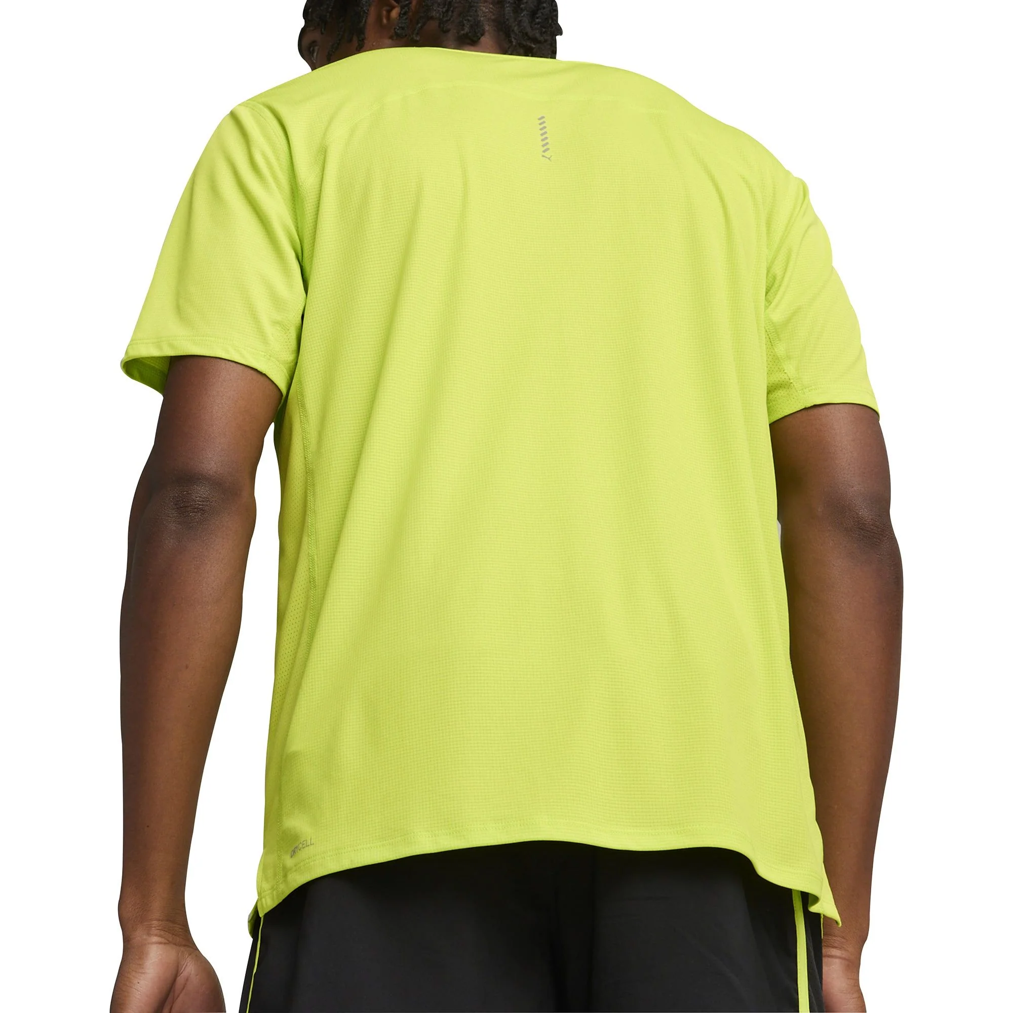 Puma Run Favourite Velocity Short Sleeve Mens Running Top - Green - Image 2