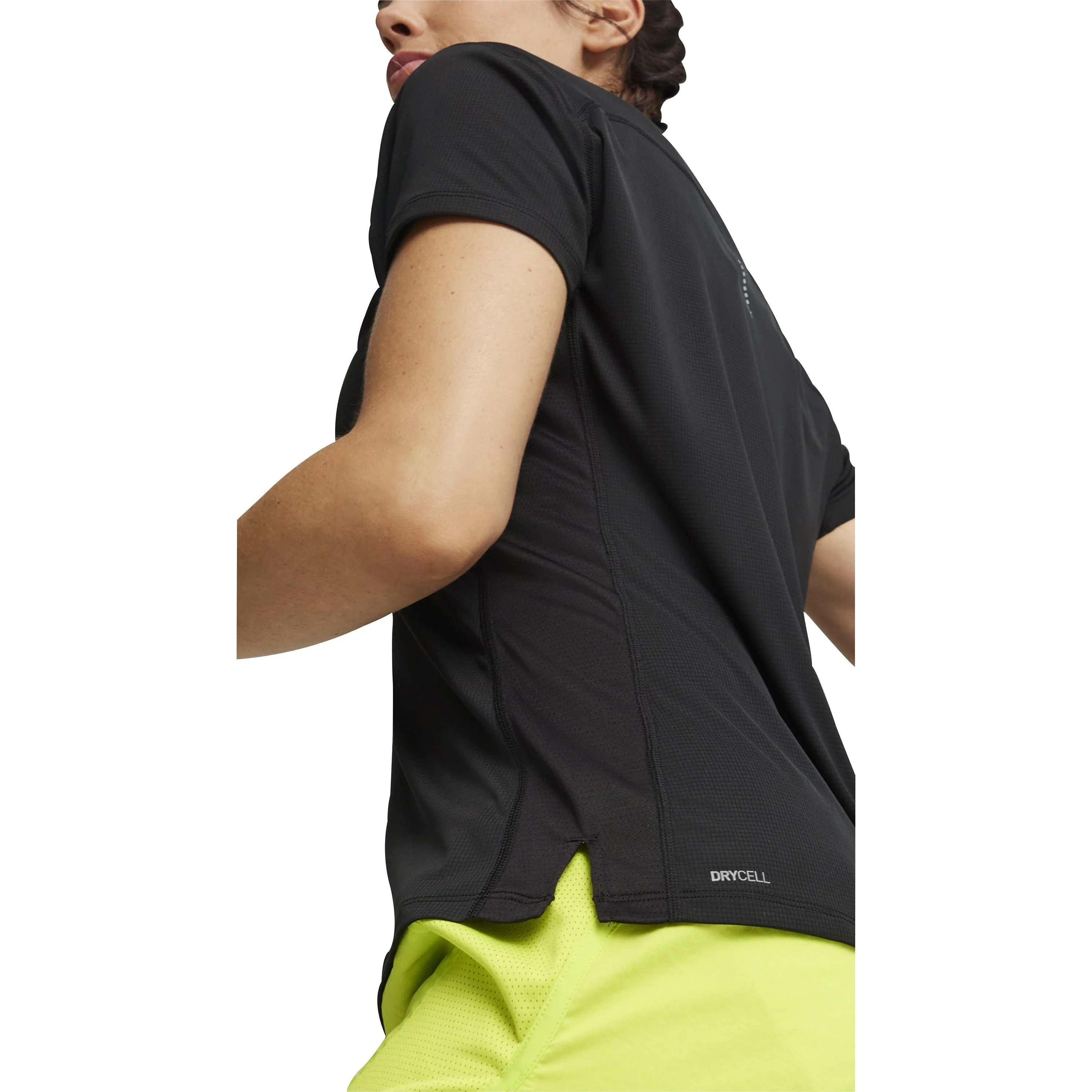 Puma Run Favourite Velocity Short Sleeve Womens Running Top - Black - Image 4