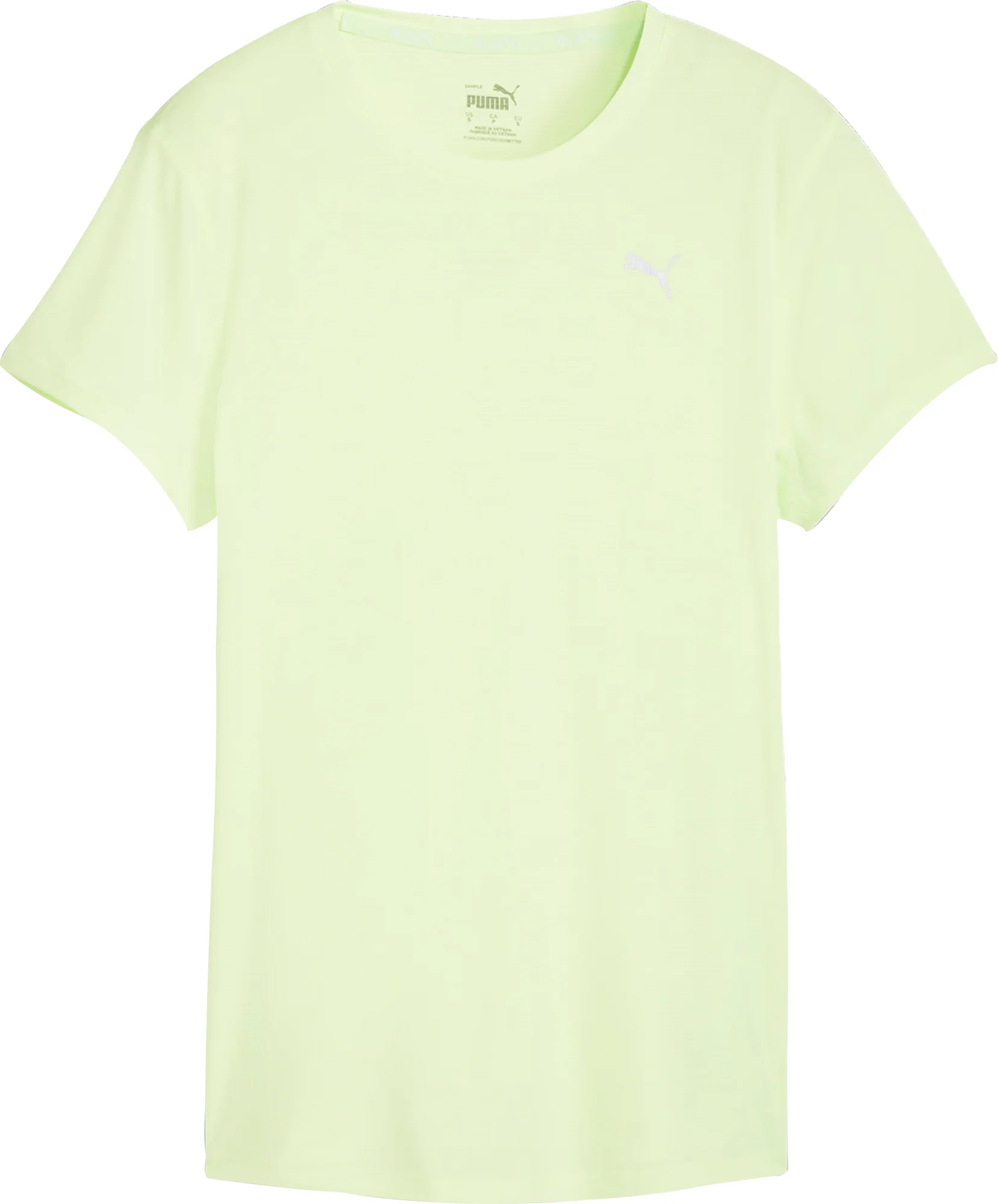 Puma Run Favourite Velocity Short Sleeve Womens Running Top - Green - Image 5