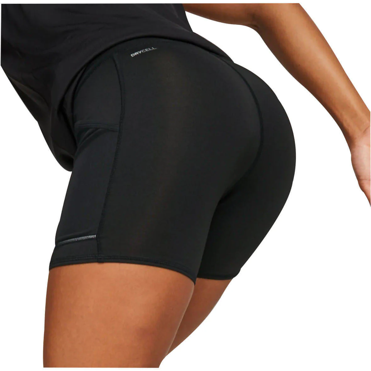 Puma Run Favourite Womens Short Running Tights - Black - Image 2
