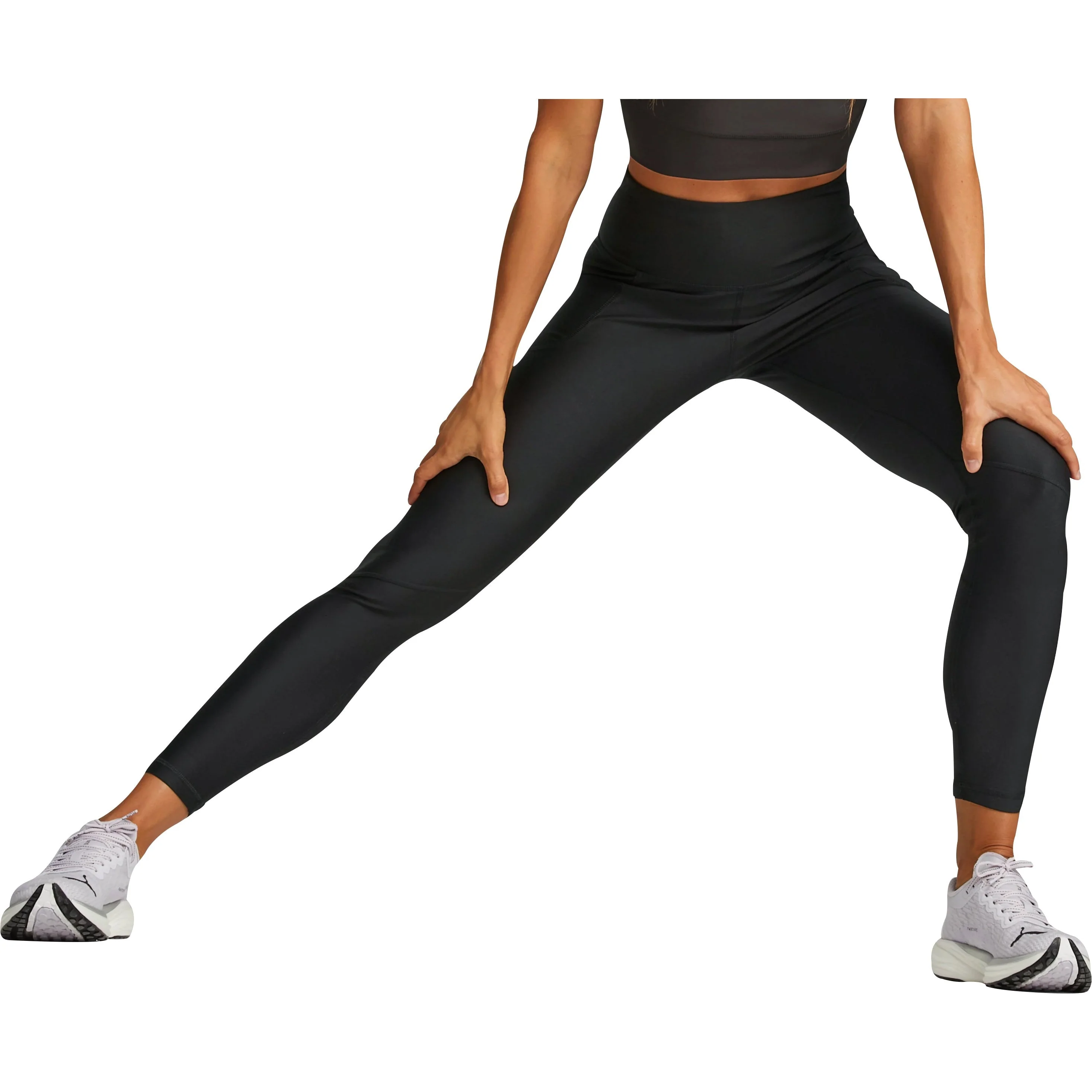 Puma Run Ultraform Womens Long Running Tights - Black - Image 5
