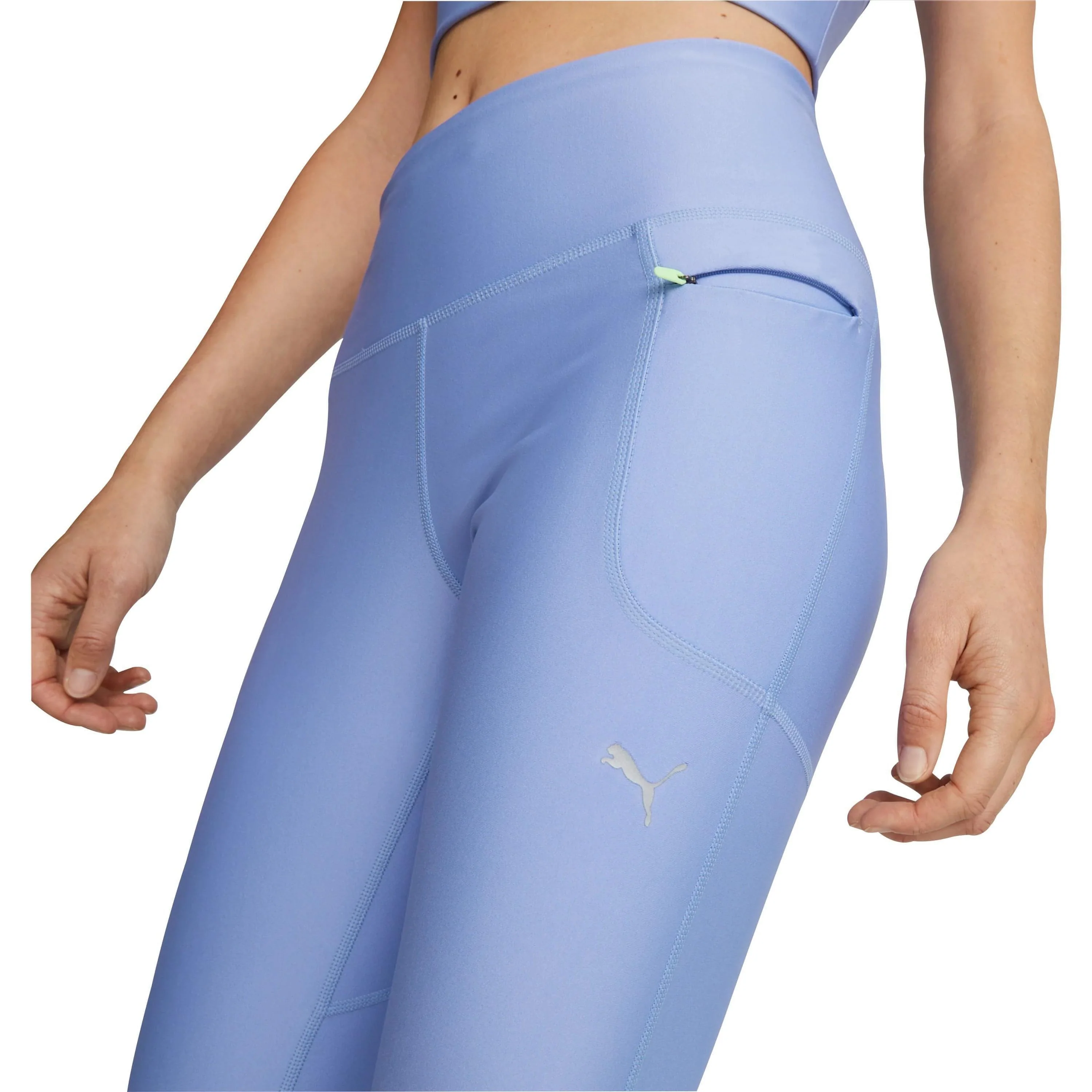 Puma Run Ultraform Womens Long Running Tights - Purple - Image 4