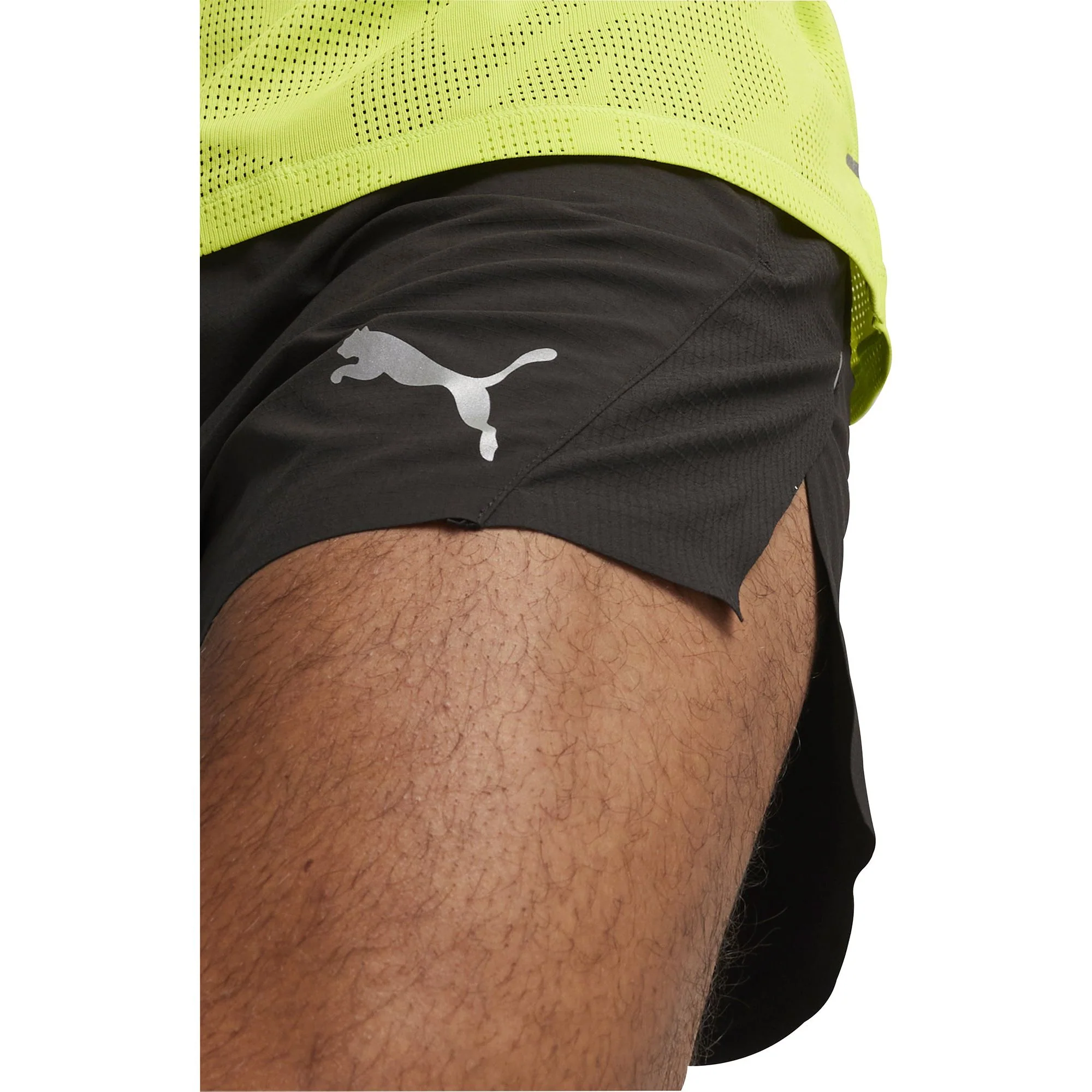 Puma Run Ultraweave Velocity 3 Inch Mens Running Shorts - Black - Image 4