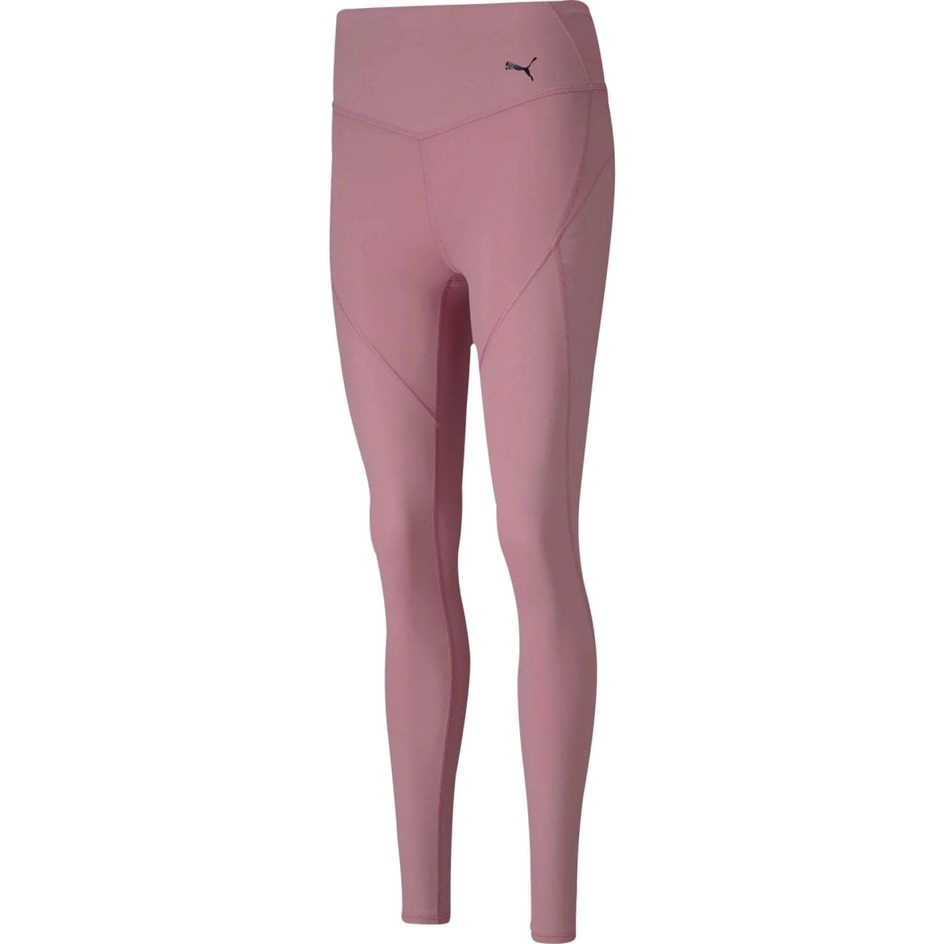 Puma Studio Porcelain Womens Long Running Tights - Pink - Image 3