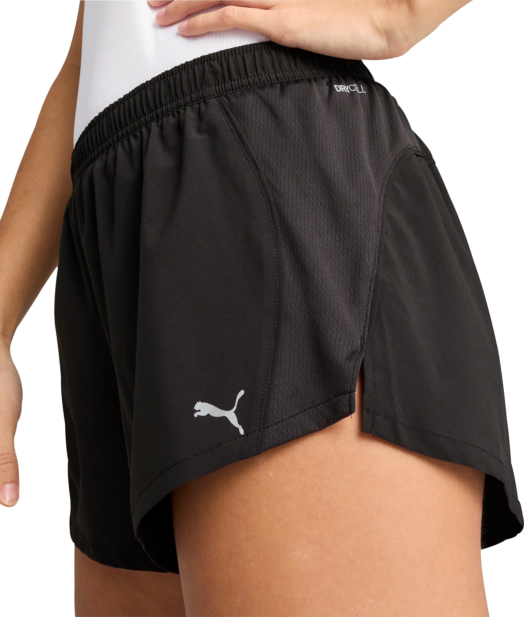 Puma Velocity 3 Inch Womens Running Shorts - Black - Image 3