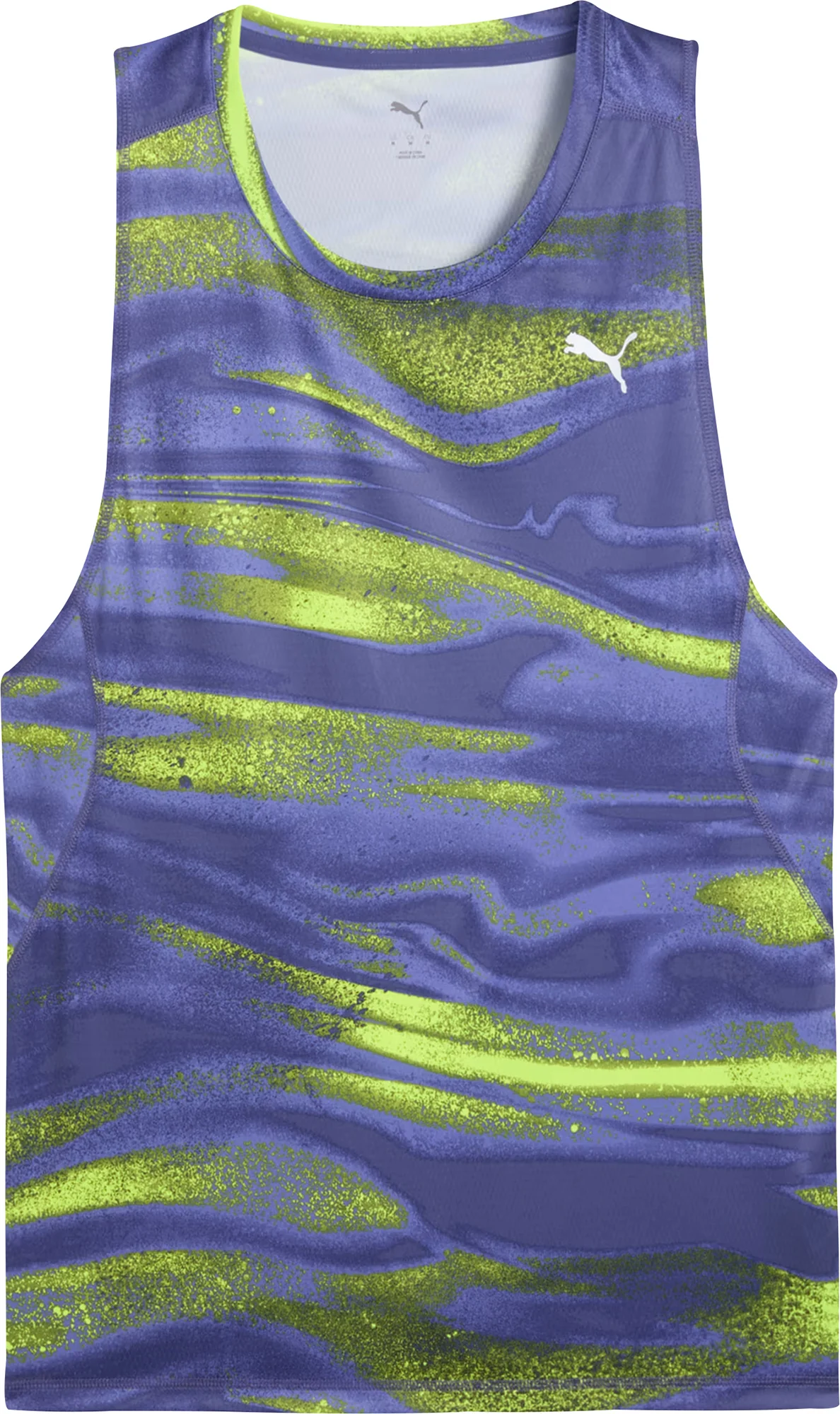 Puma Velocity All Over Print Mens Running Vest - Image 3