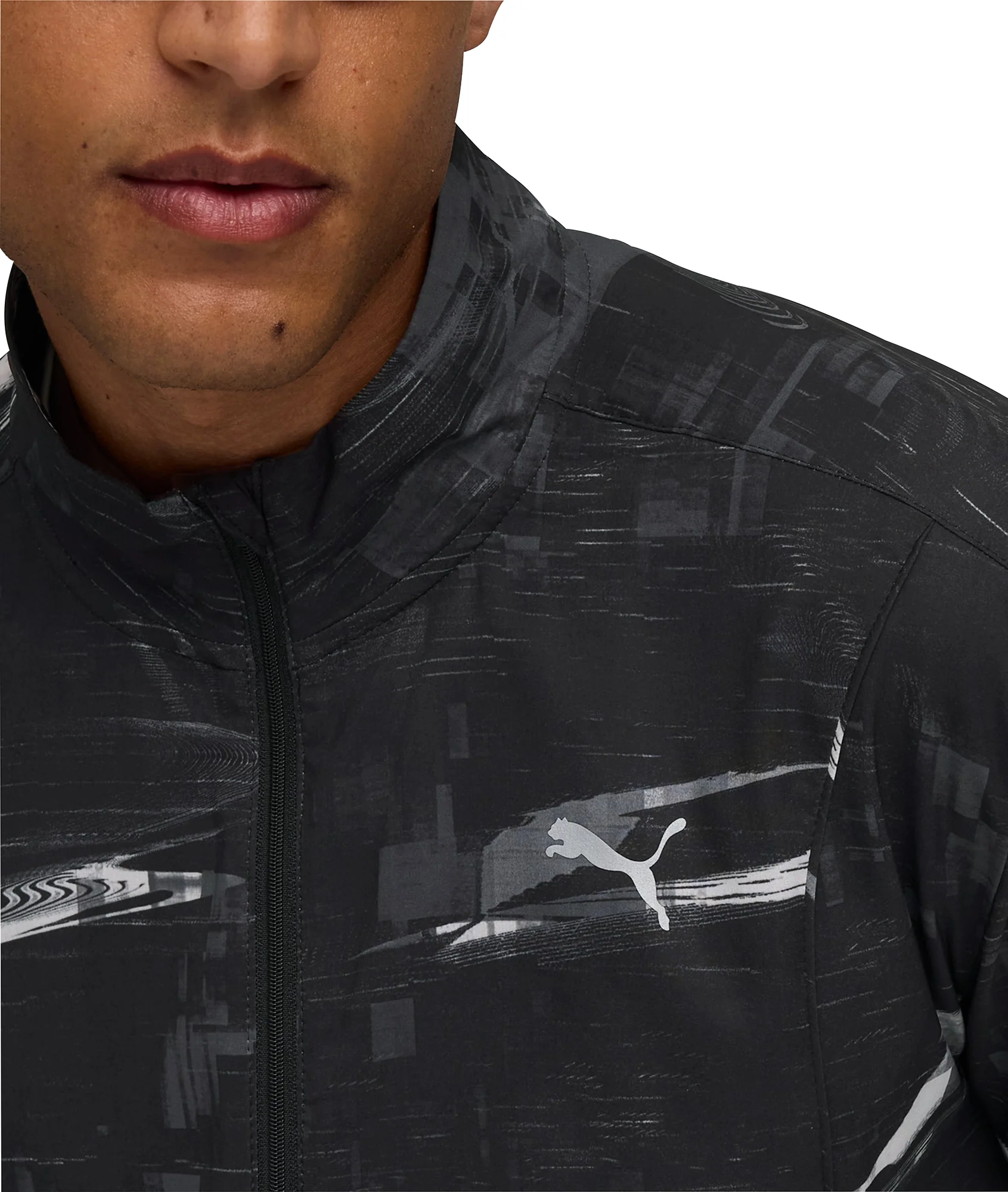 Puma Velocity Mens Running Jacket - Black - Image 4