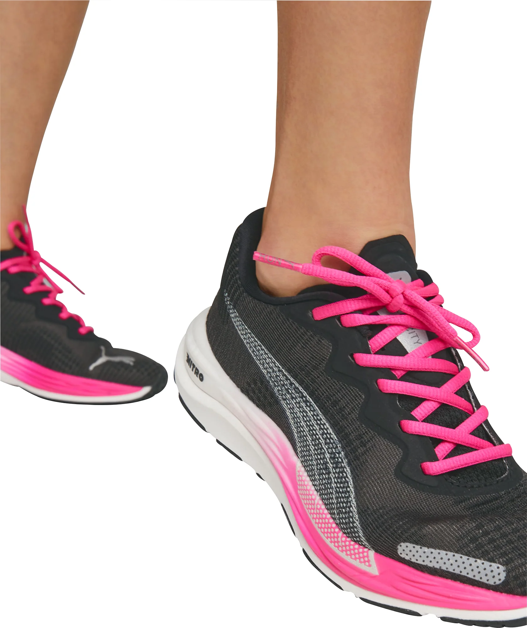 Puma Velocity Nitro 2 Womens Running Shoes - Black - Image 7
