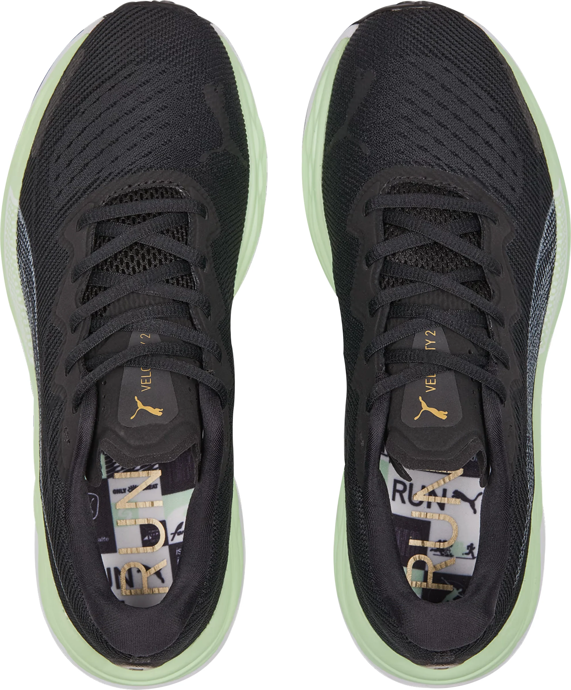 Puma Velocity Nitro 2 Womens Running Shoes - Black - Image 4