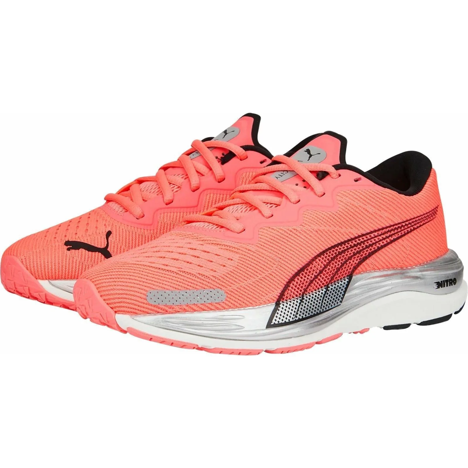 Puma Velocity Nitro 2 Womens Running Shoes - Pink - Image 6