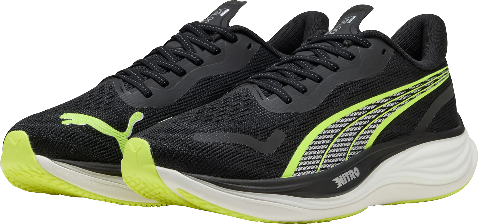 Puma Velocity Nitro 3 Mens Running Shoes - Black - Image 5