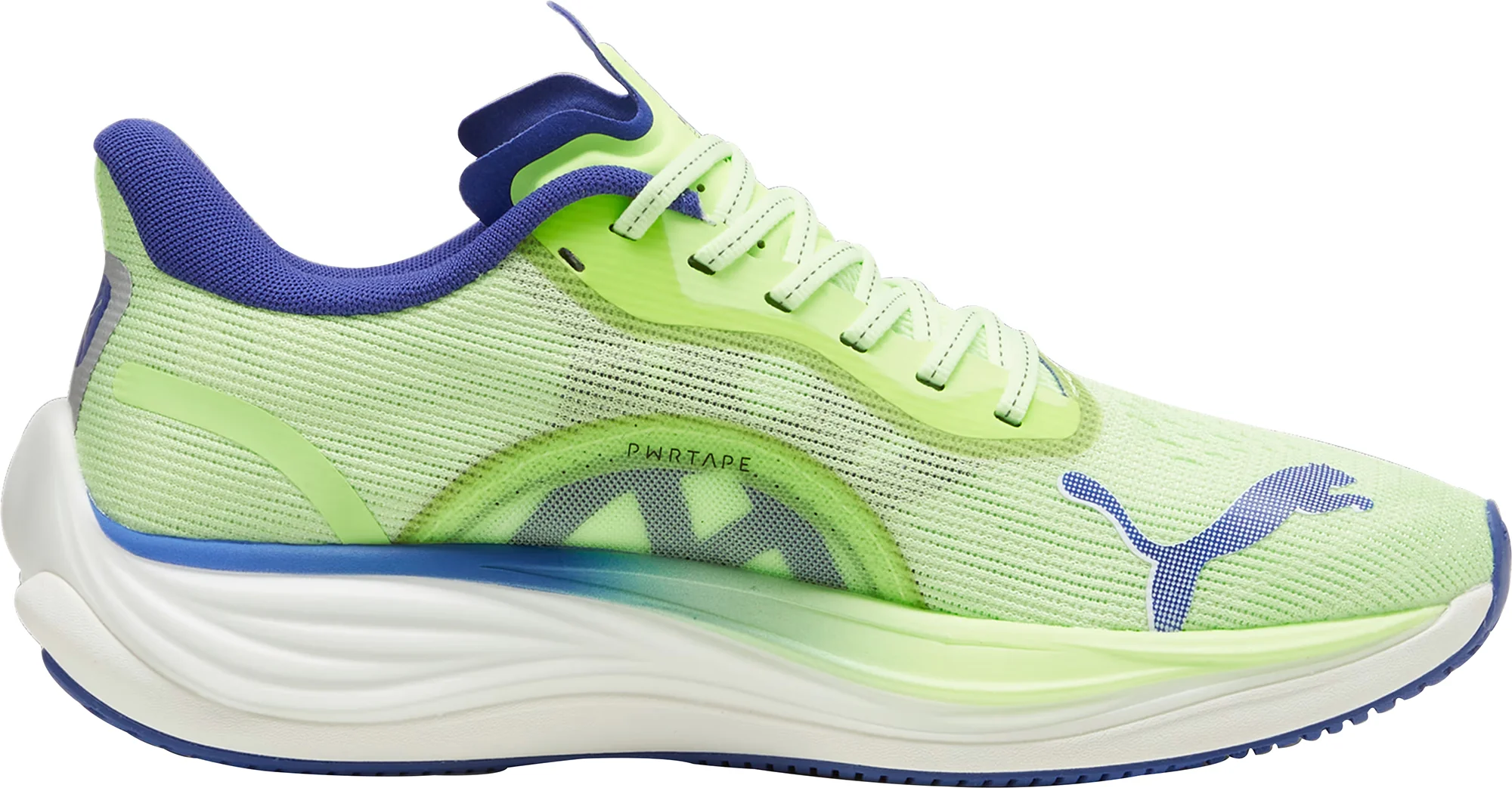Puma Velocity Nitro 3 Mens Running Shoes - Green - Image 3