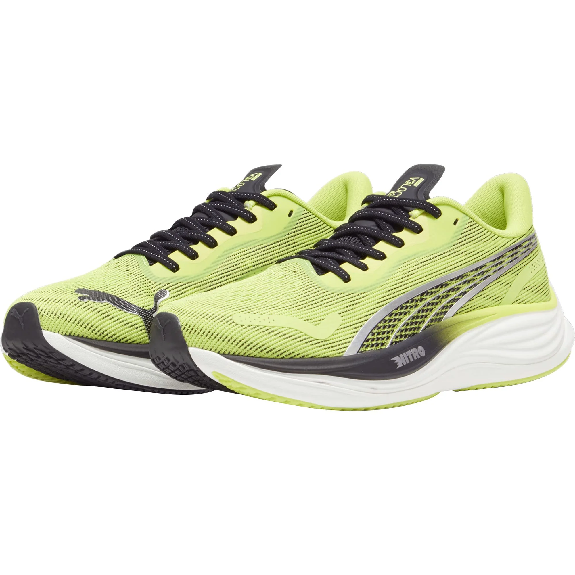 Puma Velocity Nitro 3 Mens Running Shoes - Green - Image 5