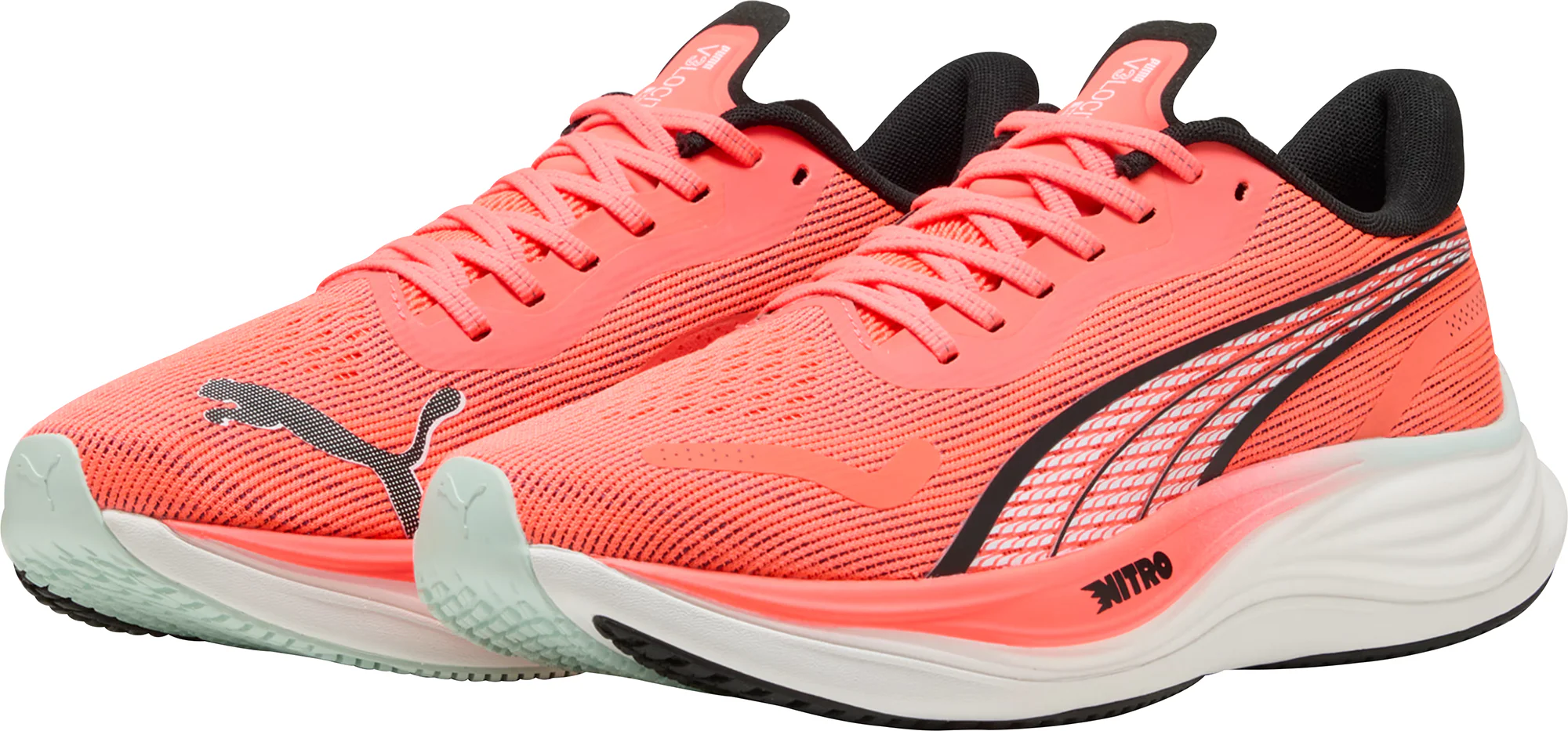 Puma Velocity Nitro 3 Mens Running Shoes - Red - Image 5