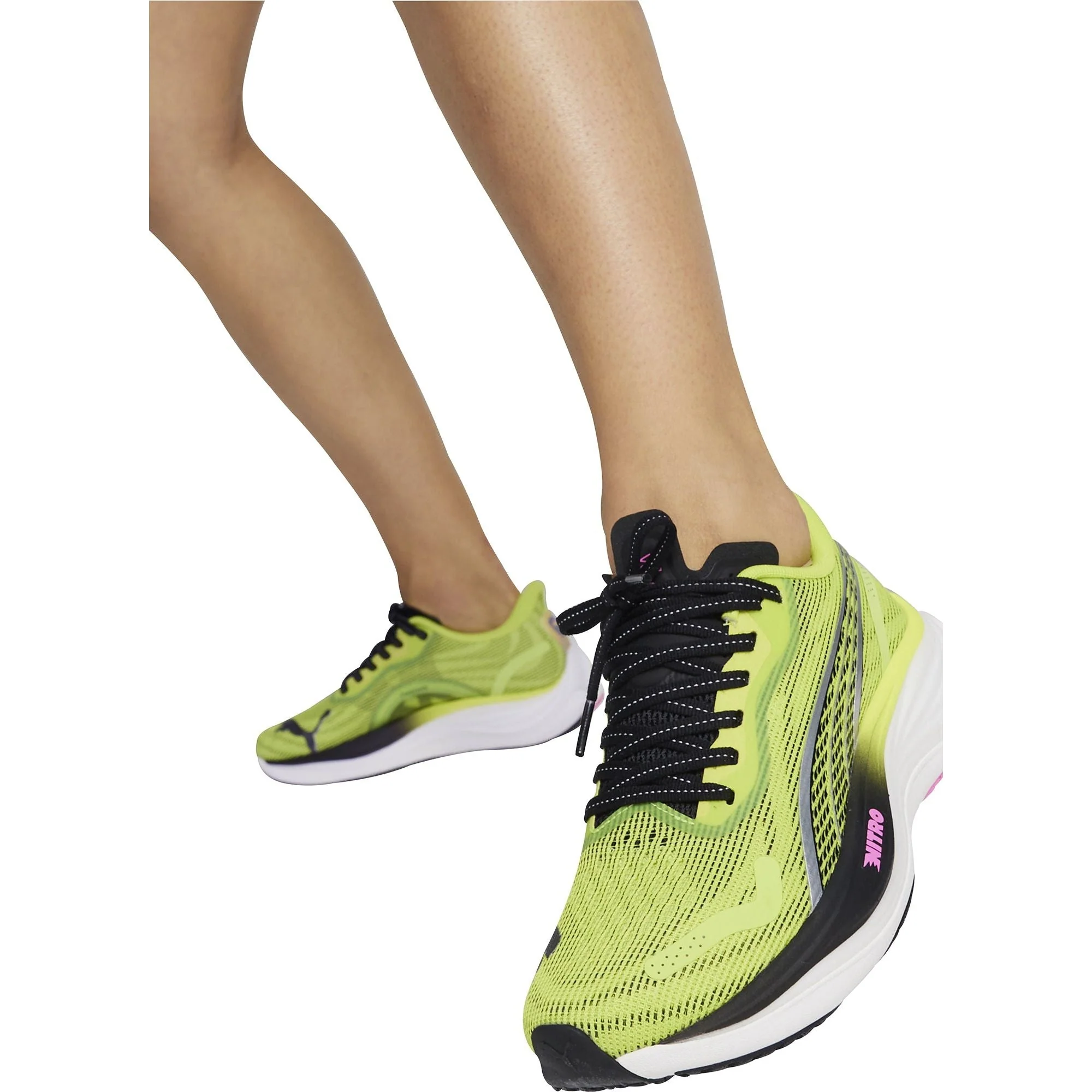 Puma Velocity Nitro 3 Womens Running Shoes - Green - Image 8