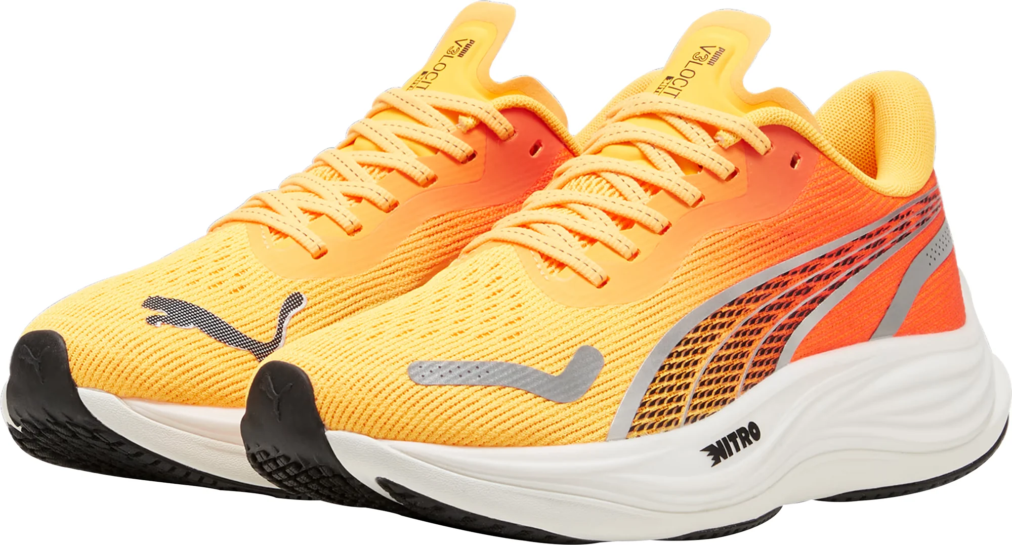 Puma Velocity Nitro 3 Womens Running Shoes - Orange - Image 5