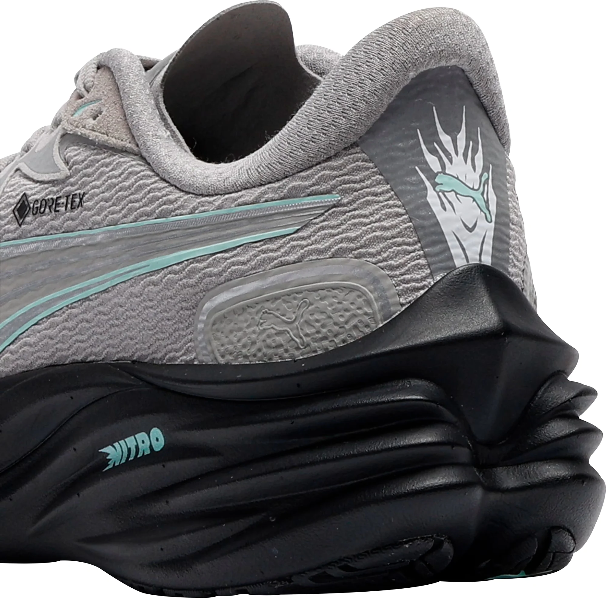Puma Velocity Nitro 4 GORE-TEX Mens Running Shoes - Grey - Image 6