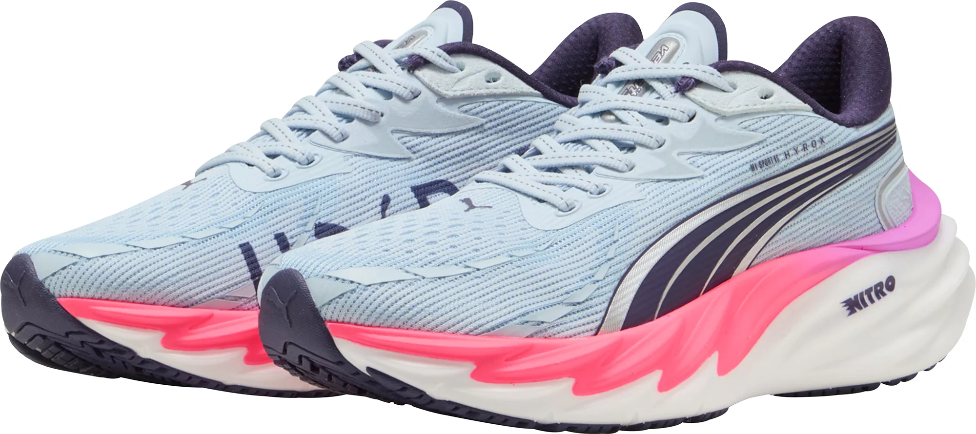 Puma Velocity Nitro 4 HYROX Womens Running Shoes - Blue - Image 5